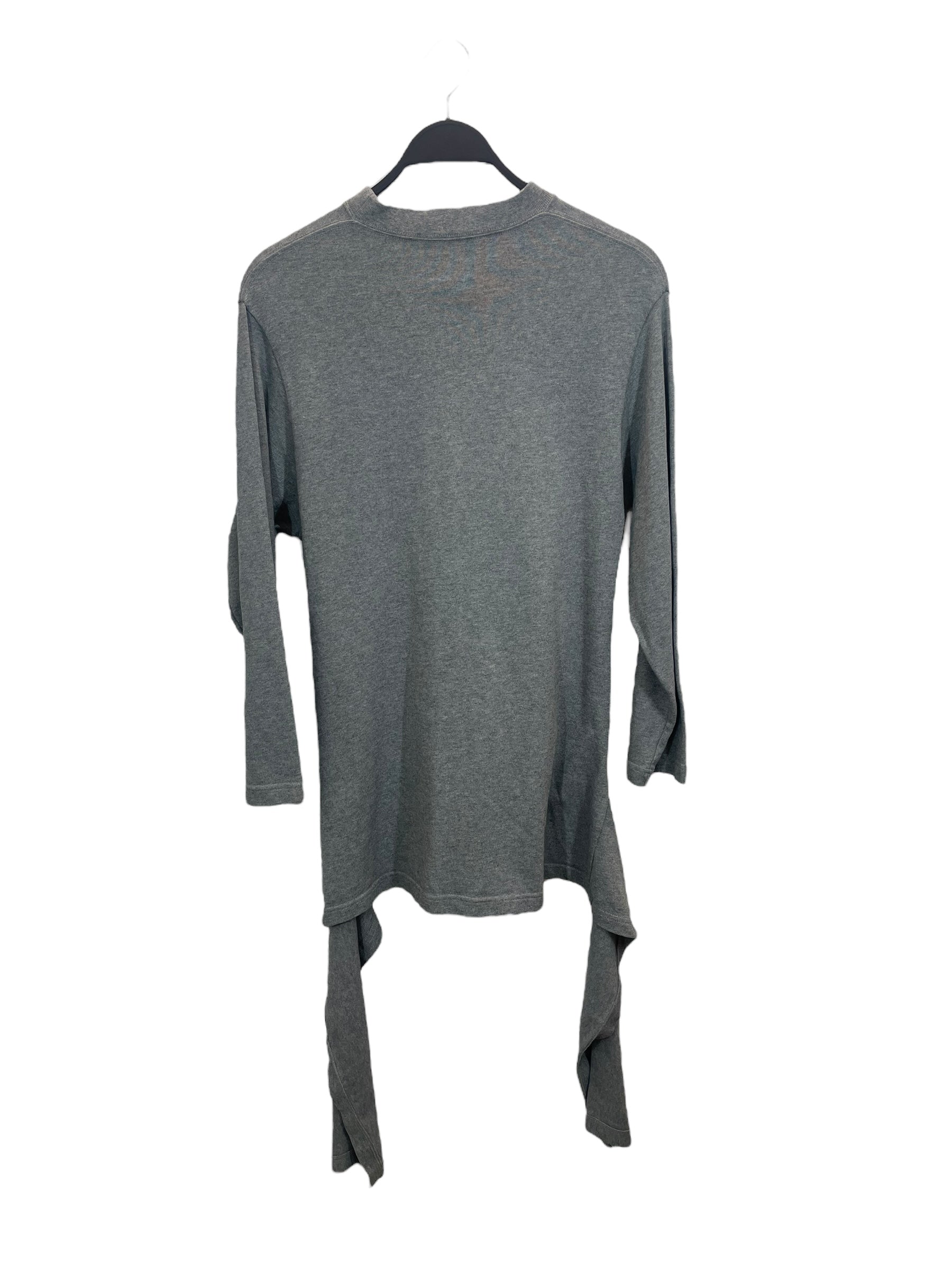 BALENCIAGA/Cardigan/S/Cotton/GRY/DOUBLE SLEEVED view 2