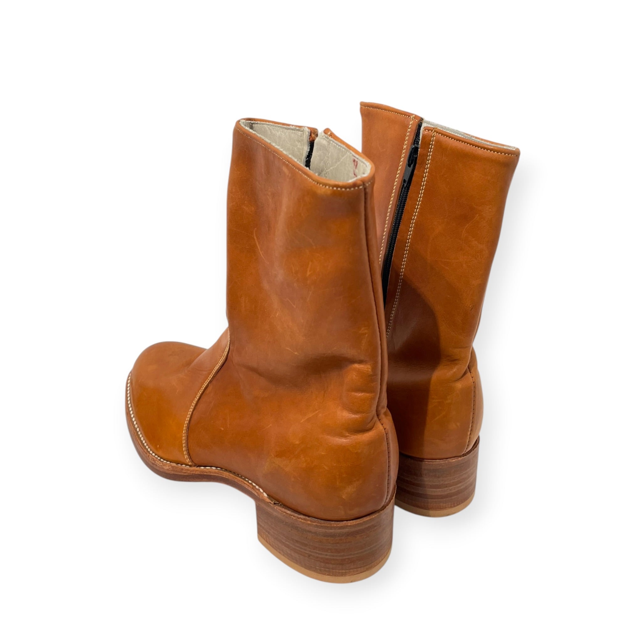 Vintage/Boots/US 10/Leather/BRW/DINGO BRAND SIDE ZIP BOOT view 3
