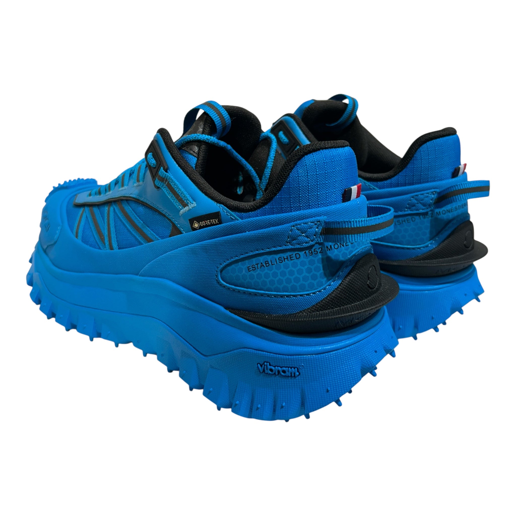 MONCLER/Low-Sneakers/EU 44/Nylon/BLU/trailgrip gtx view 2