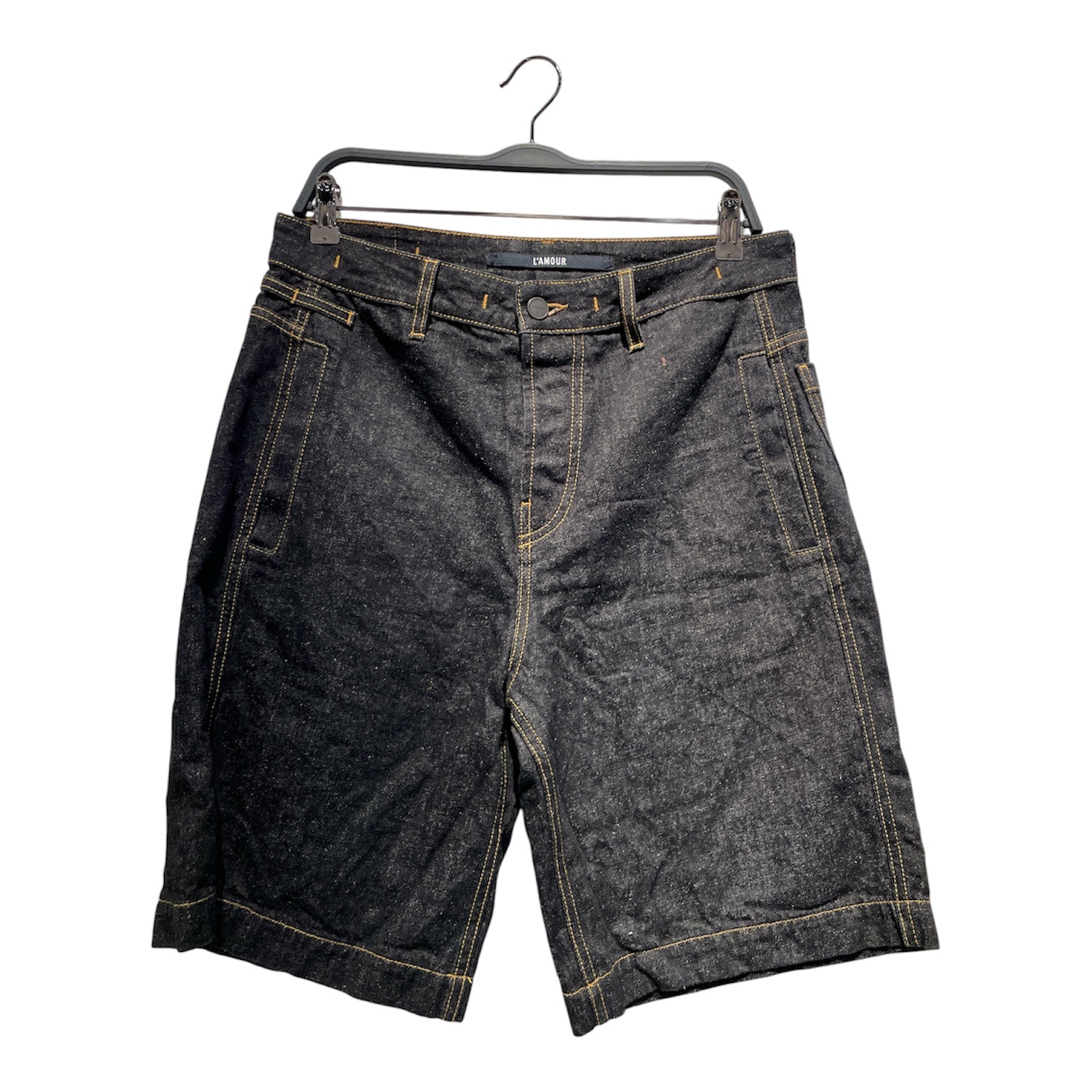 JACQUEMUS/Shorts/31/Cotton/NVY/ view 1