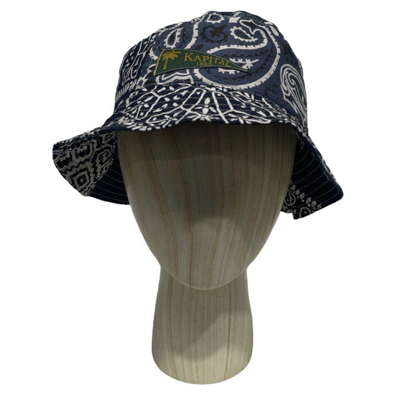 KAPITAL/Bucket Hat/Paisley/Cotton/NVY/Bandana Bucket Hat