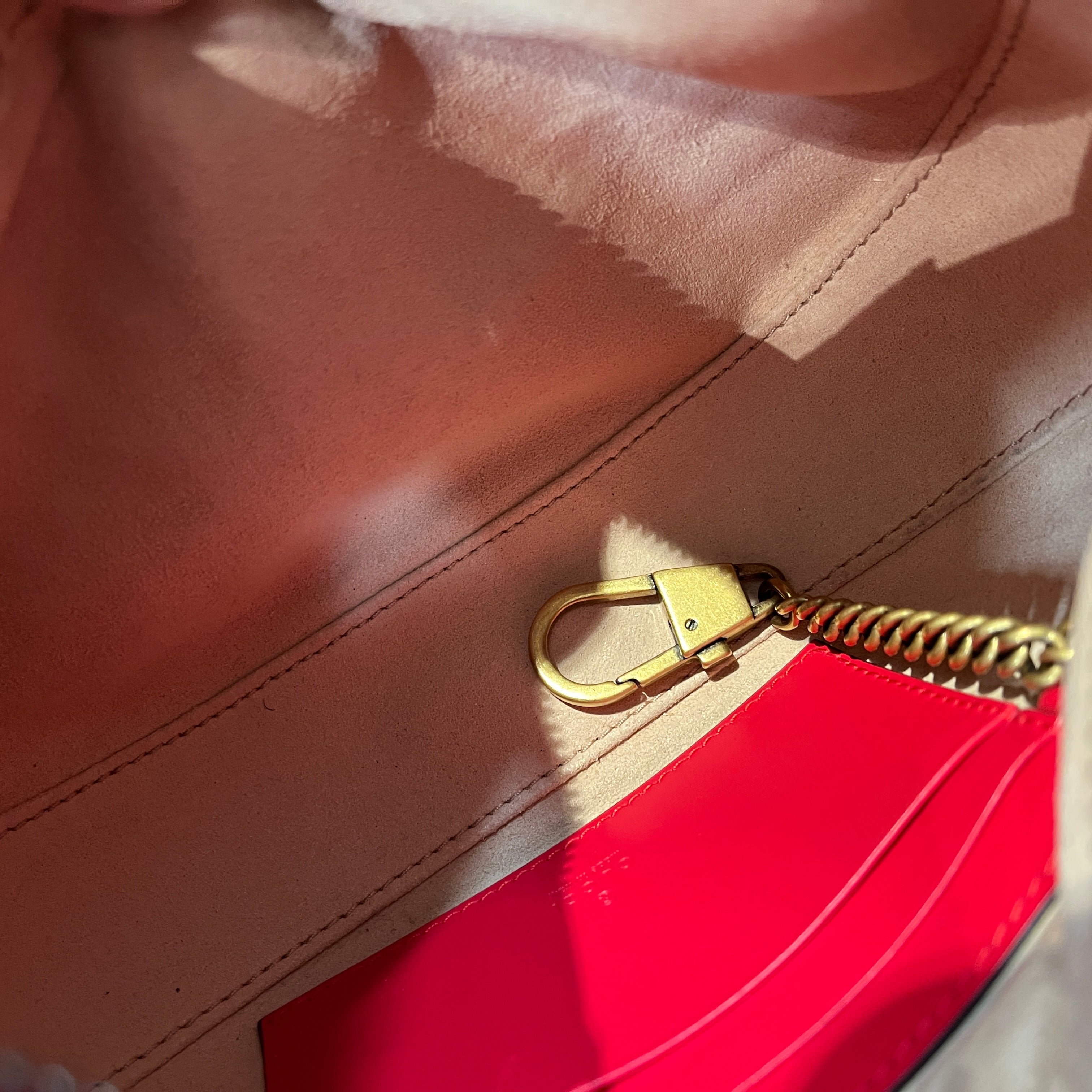 GUCCI/Hand Bag/Leather/RED/699514 0416 view 4