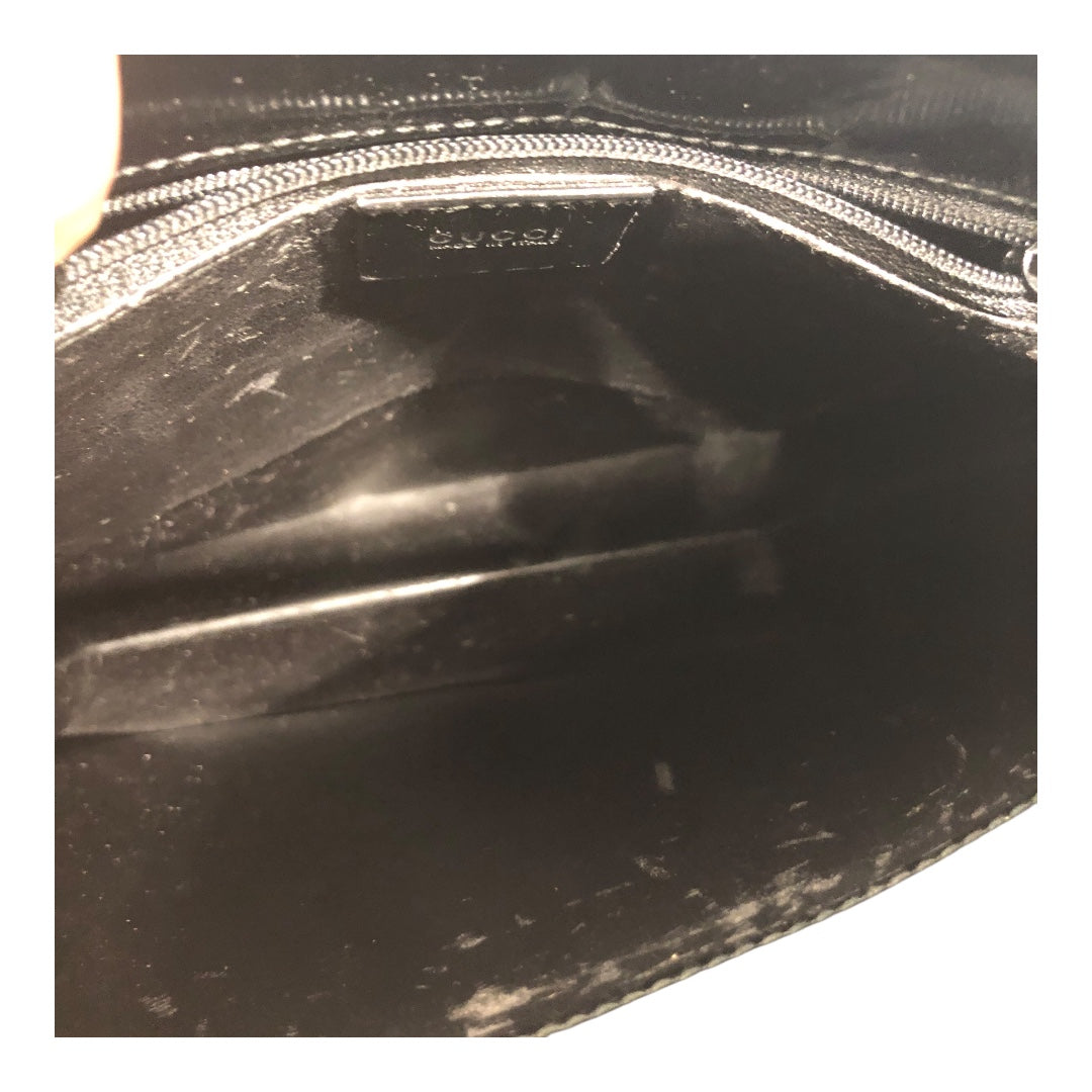 GUCCI/Hand Bag/BLK/PATENT 001-1018-3037 view 4