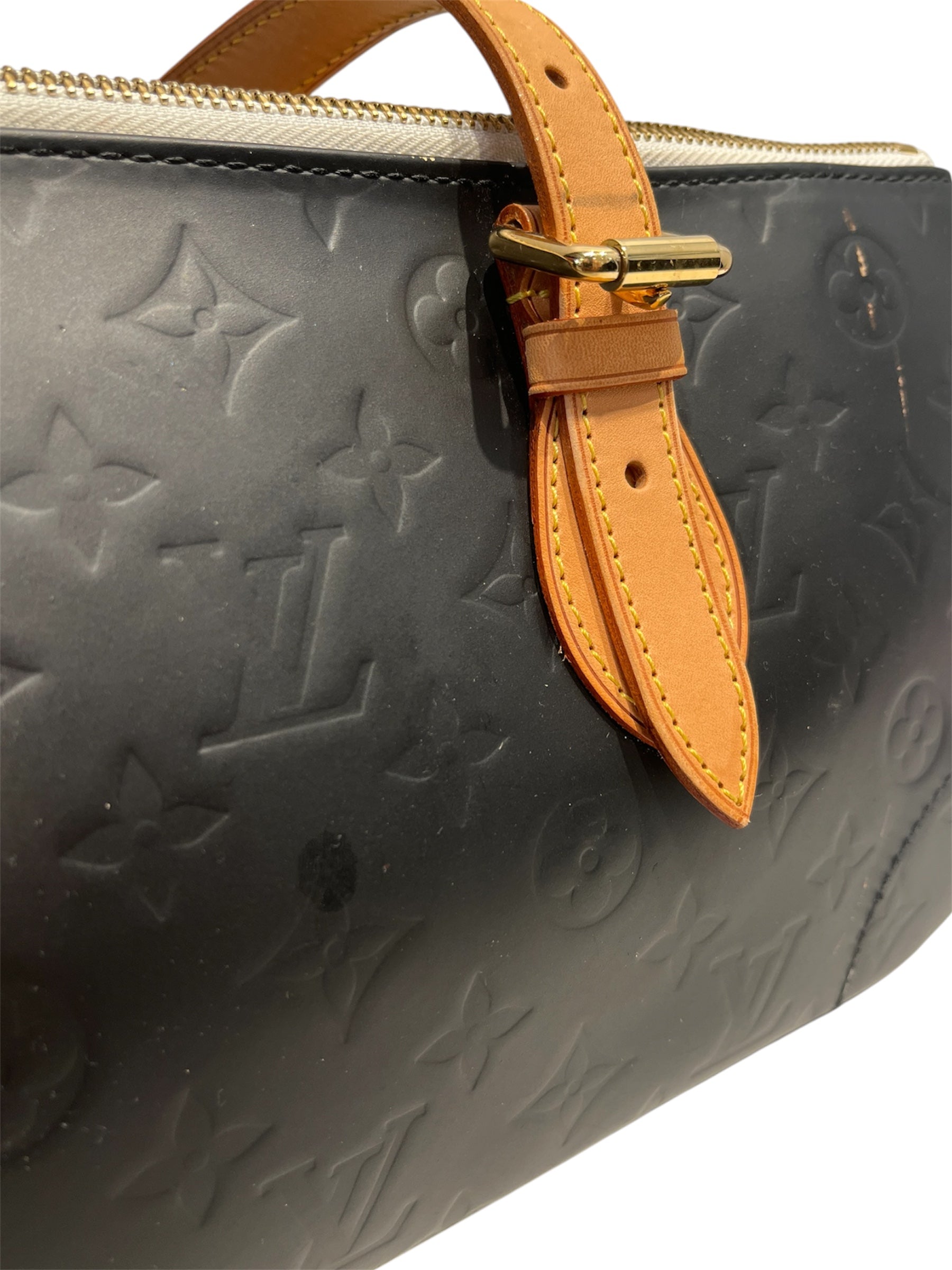 LOUIS VUITTON/Hand Bag/Black/Leather/ view 3
