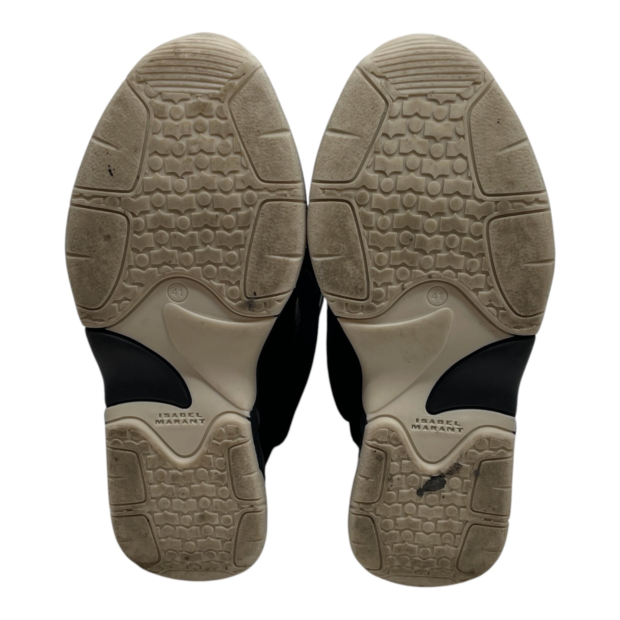 ISABEL MARANT/Hi-Sneakers/EU 41/Border/Suede/BLK/Wedge Heel/BEKKET WEDGE HEEL view 3