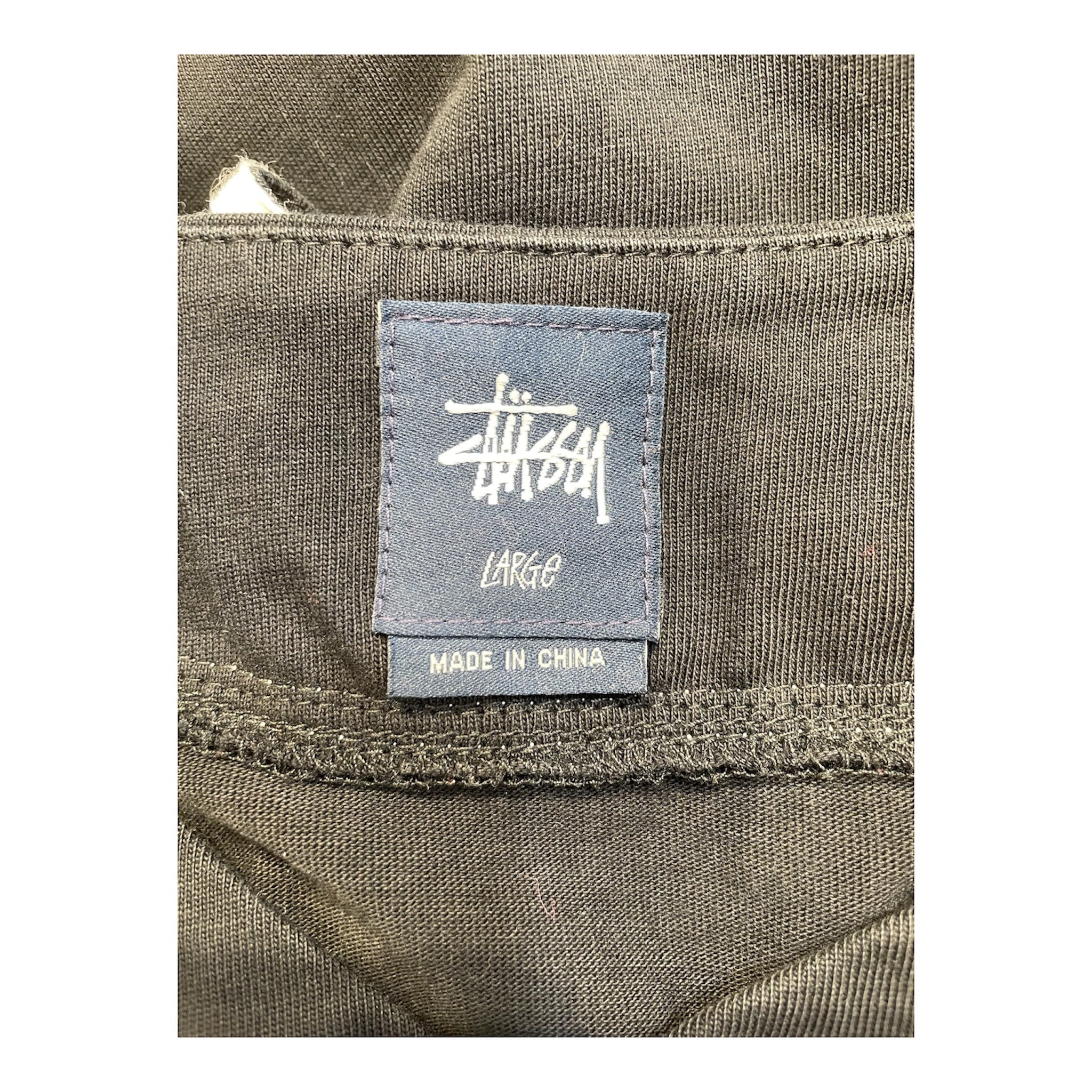 STUSSY/SS Shirt/L/Cotton/BLK/Baseball jersey view 3
