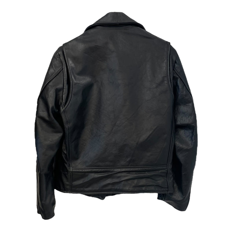 gino leathers/Leather Jkt/12/Leather/BLK/