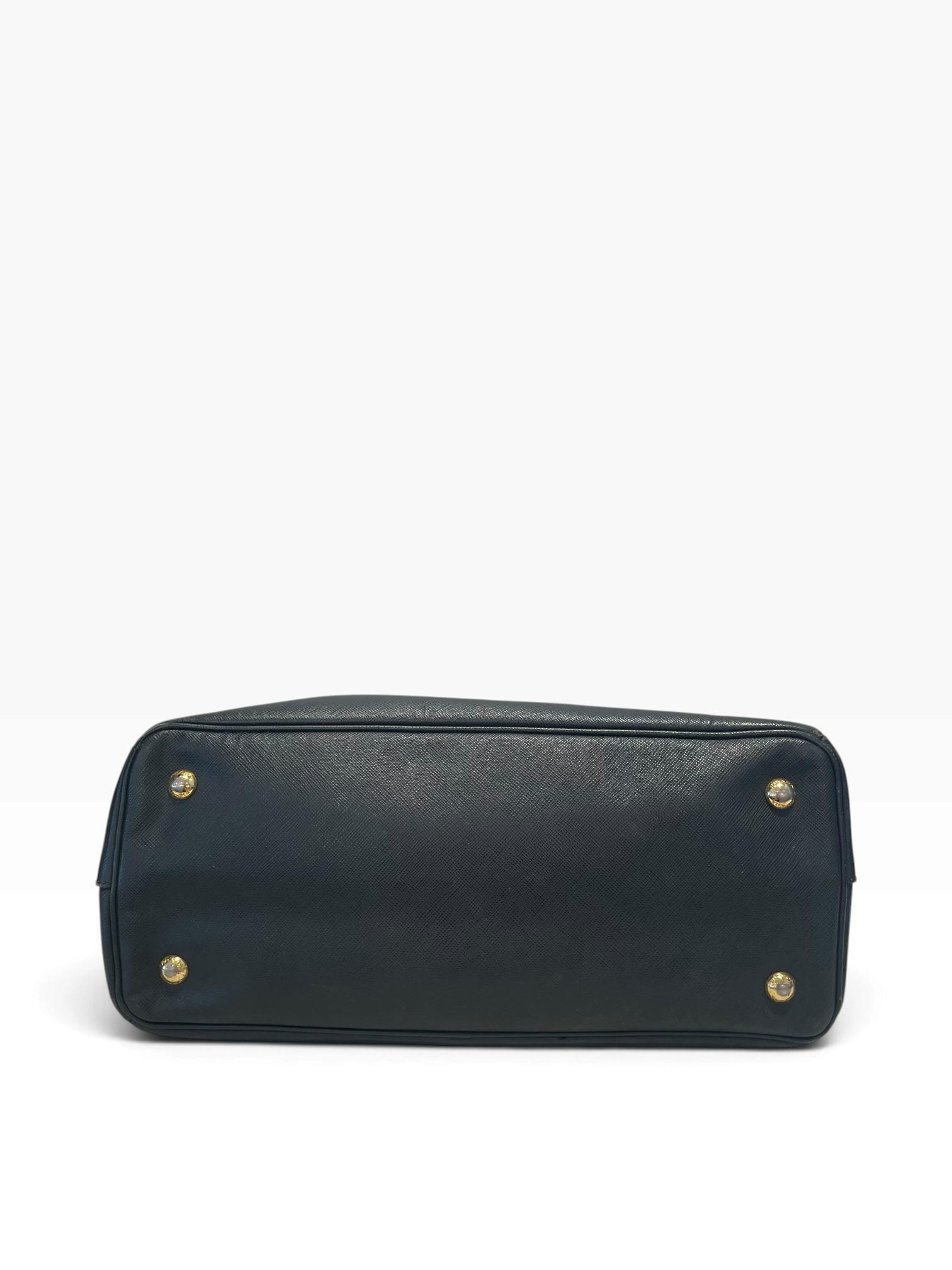 PRADA/Hand Bag/Leather/BLK/Galleria Saffiano view 3