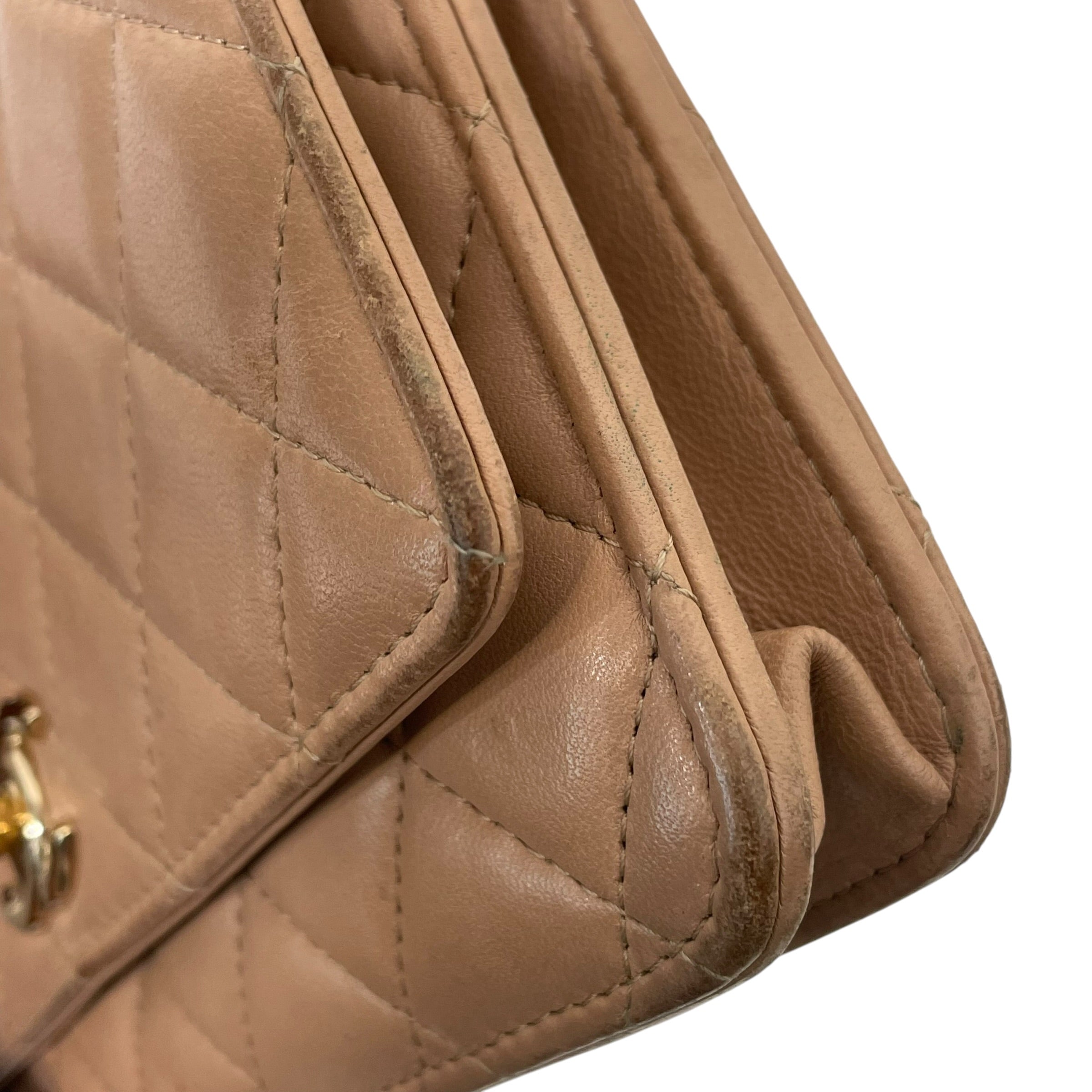 CHANEL/Cross Body Bag/Lambskin/BEG/Trendy CC Quilted view 6