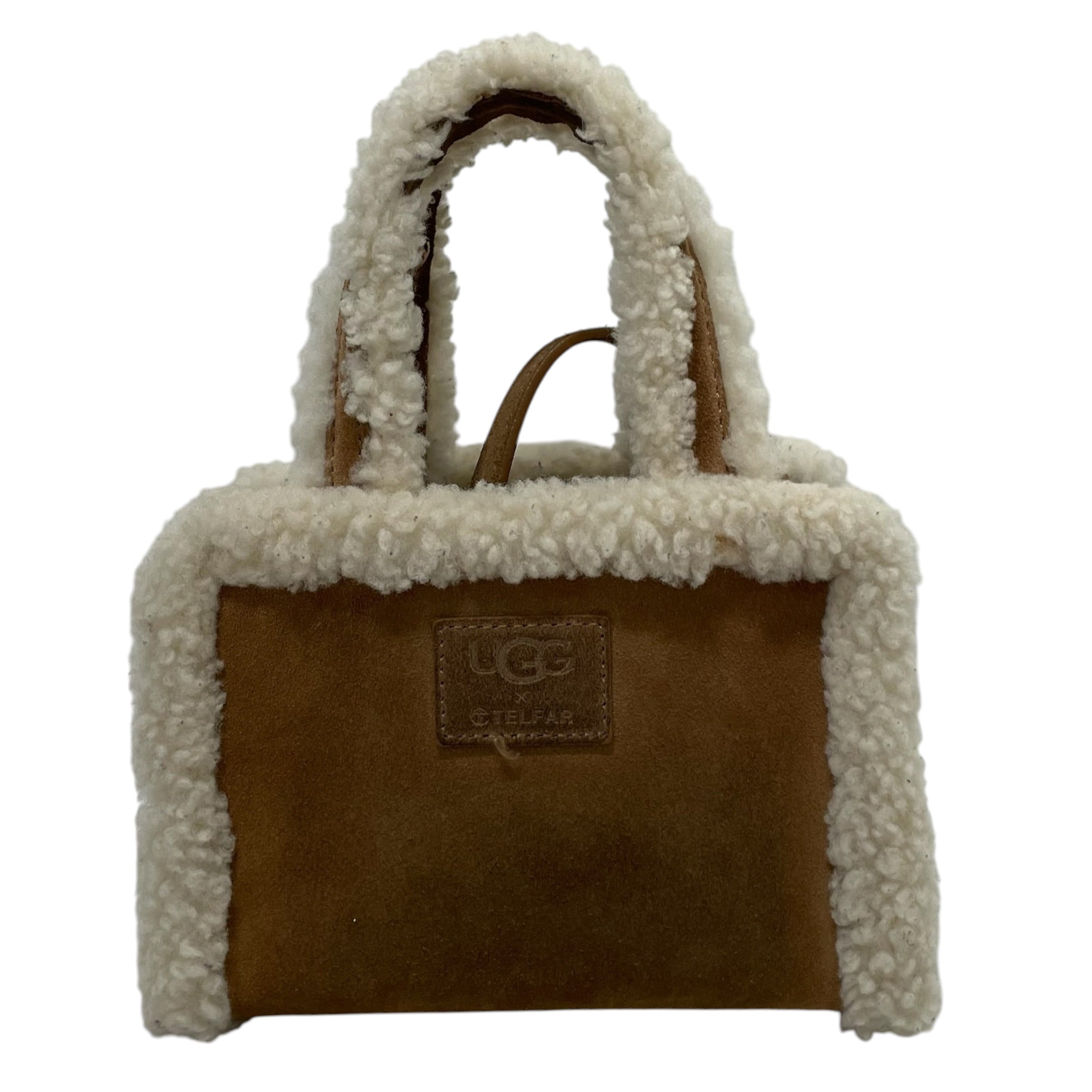 UGG australia/Telfar/Hand Bag/Suede/CML/reverse shopper bag view 2