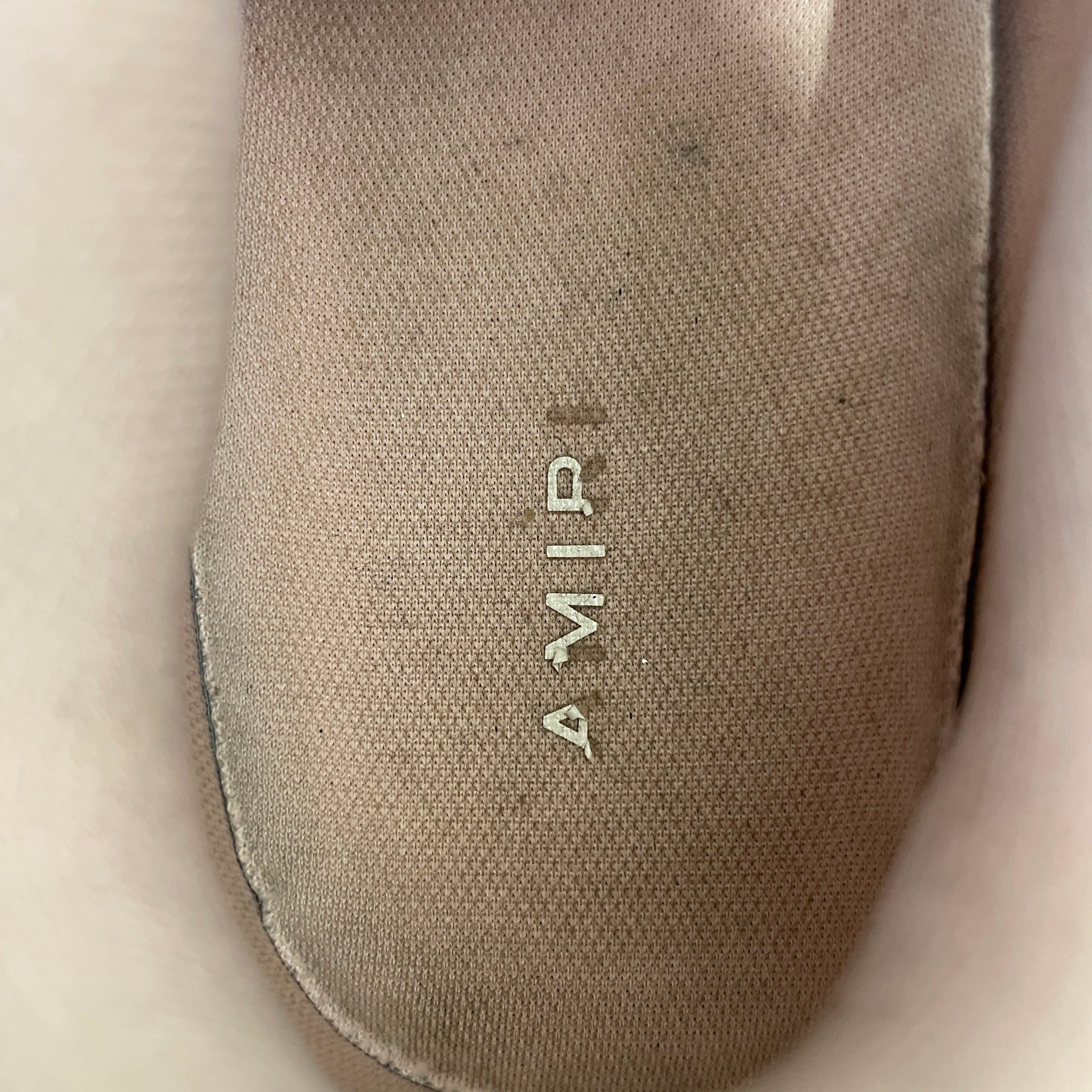 AMIRI/Low-Sneakers/US 7/Leather/PNK/skel top low view 3