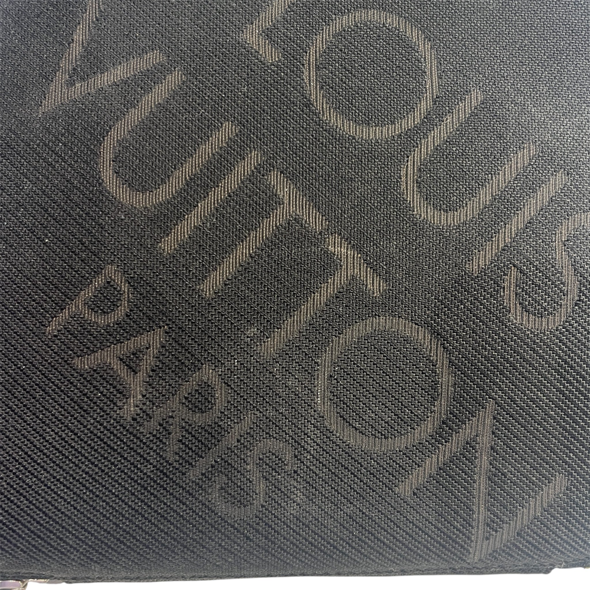 LOUIS VUITTON/Cross Body Bag/Polyester/BLK/louis cross body view 6