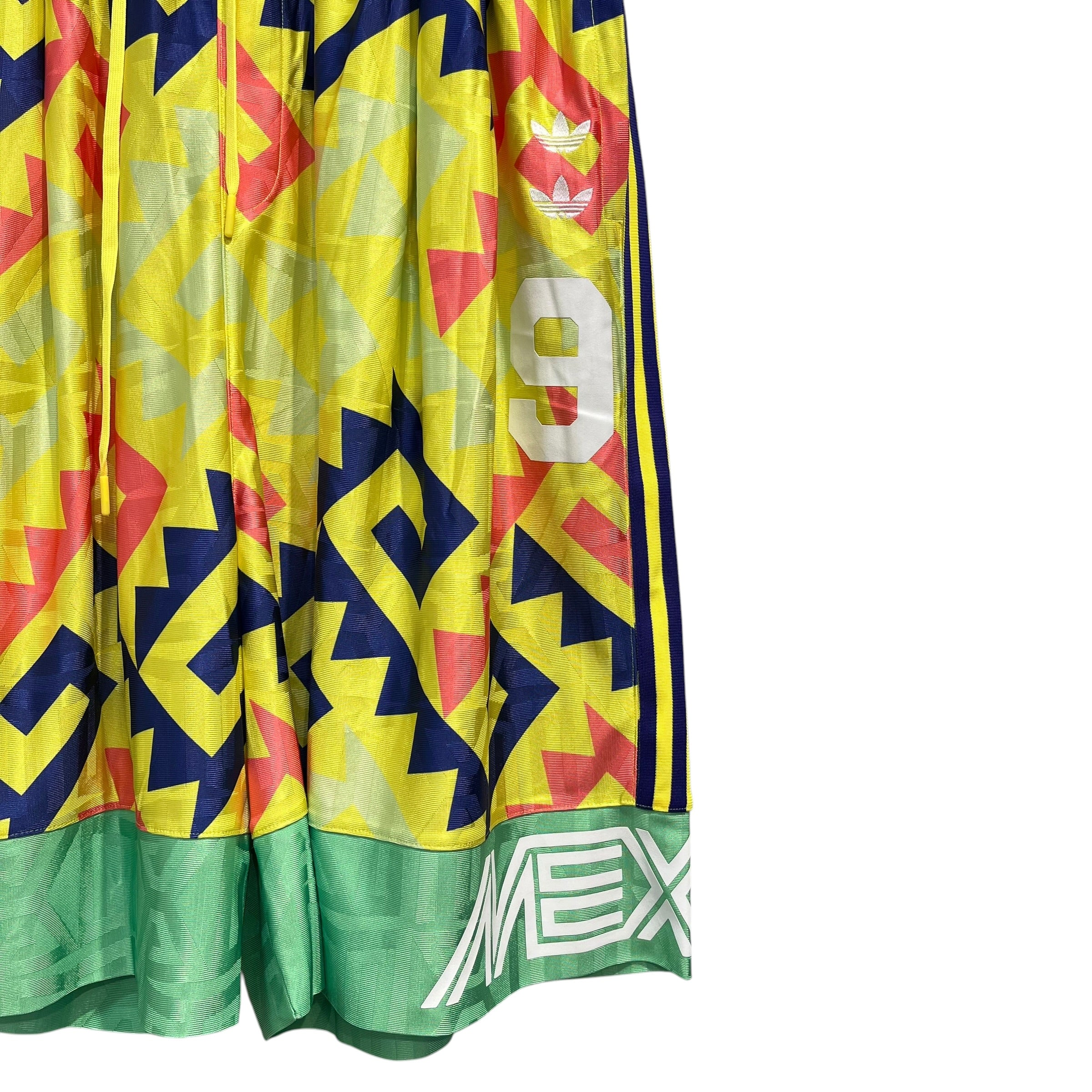 WILLY CHAVARRIA/Shorts/L/YEL/neon witj aztec symbols view 4