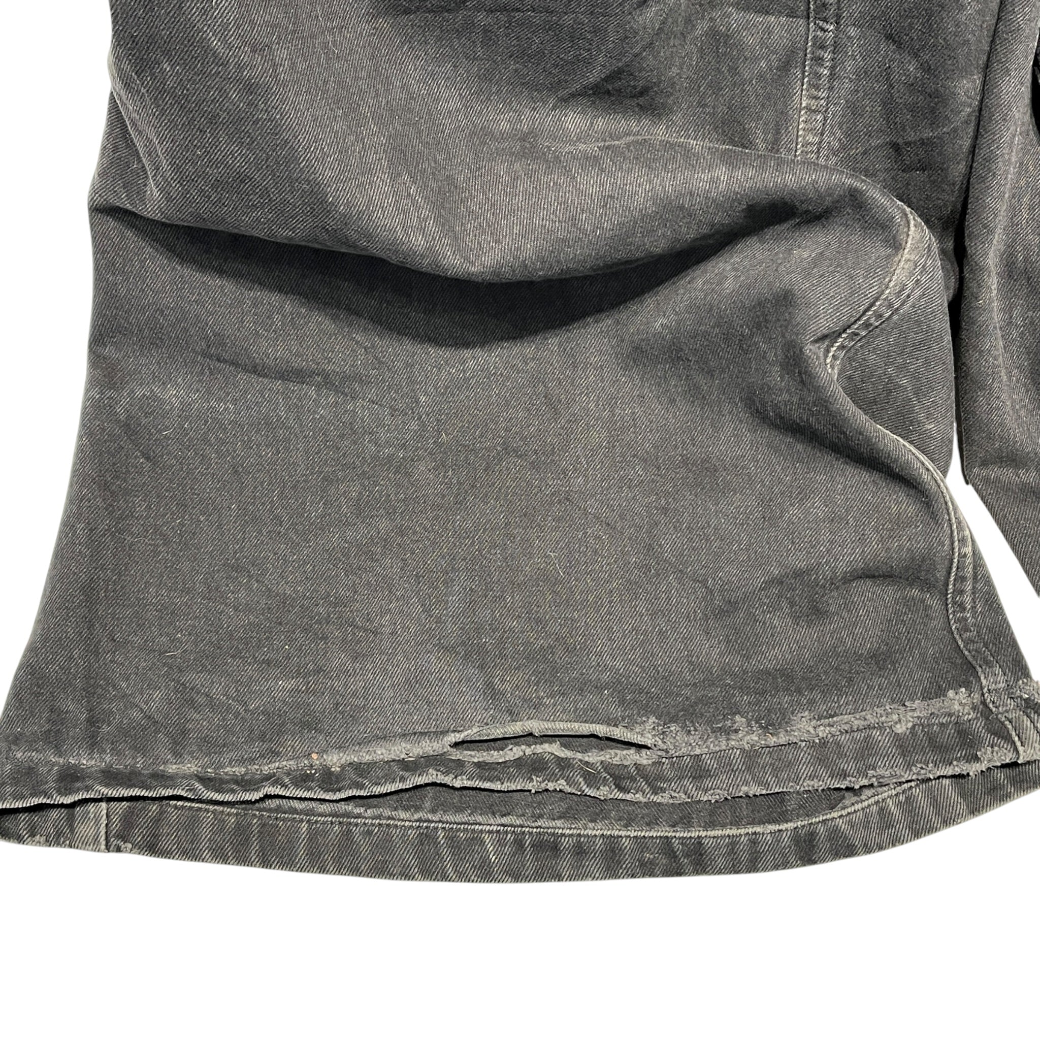 haveyoudiedbefore?/Pants/34/Denim/BLK/wide bondage view 4
