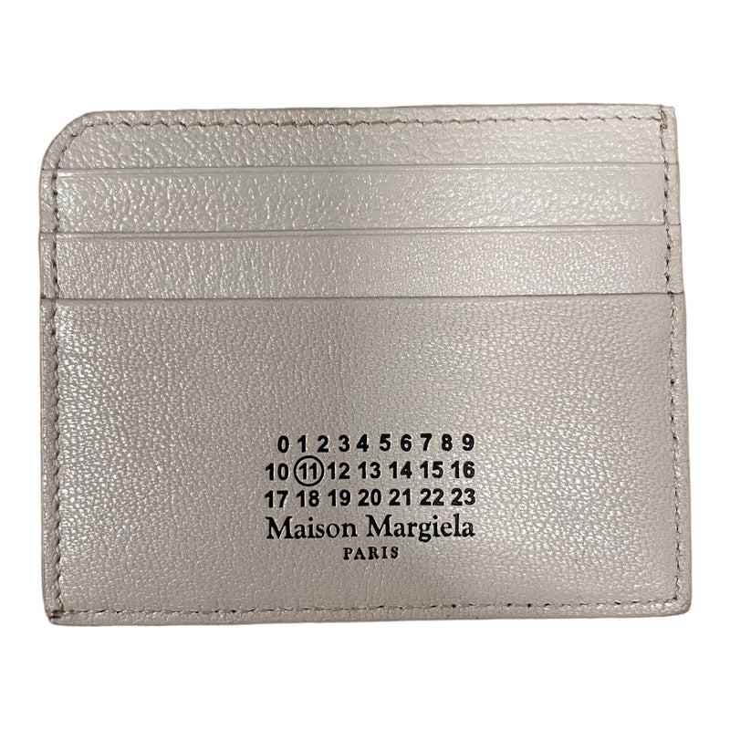 Maison Margiela/Wallet/OS/Leather/CRM/Grained Leather Card Holder