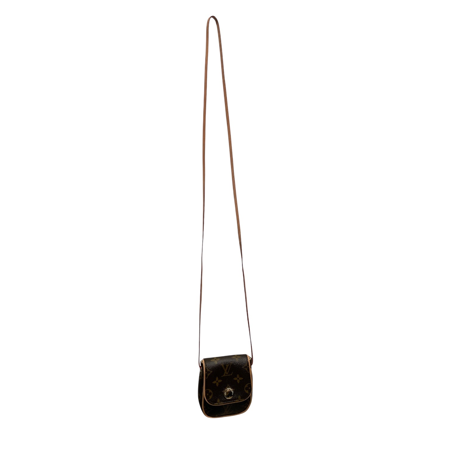 LOUIS VUITTON/Pouch/Monogram/Leather/BRW/Pochette Cancun view 1
