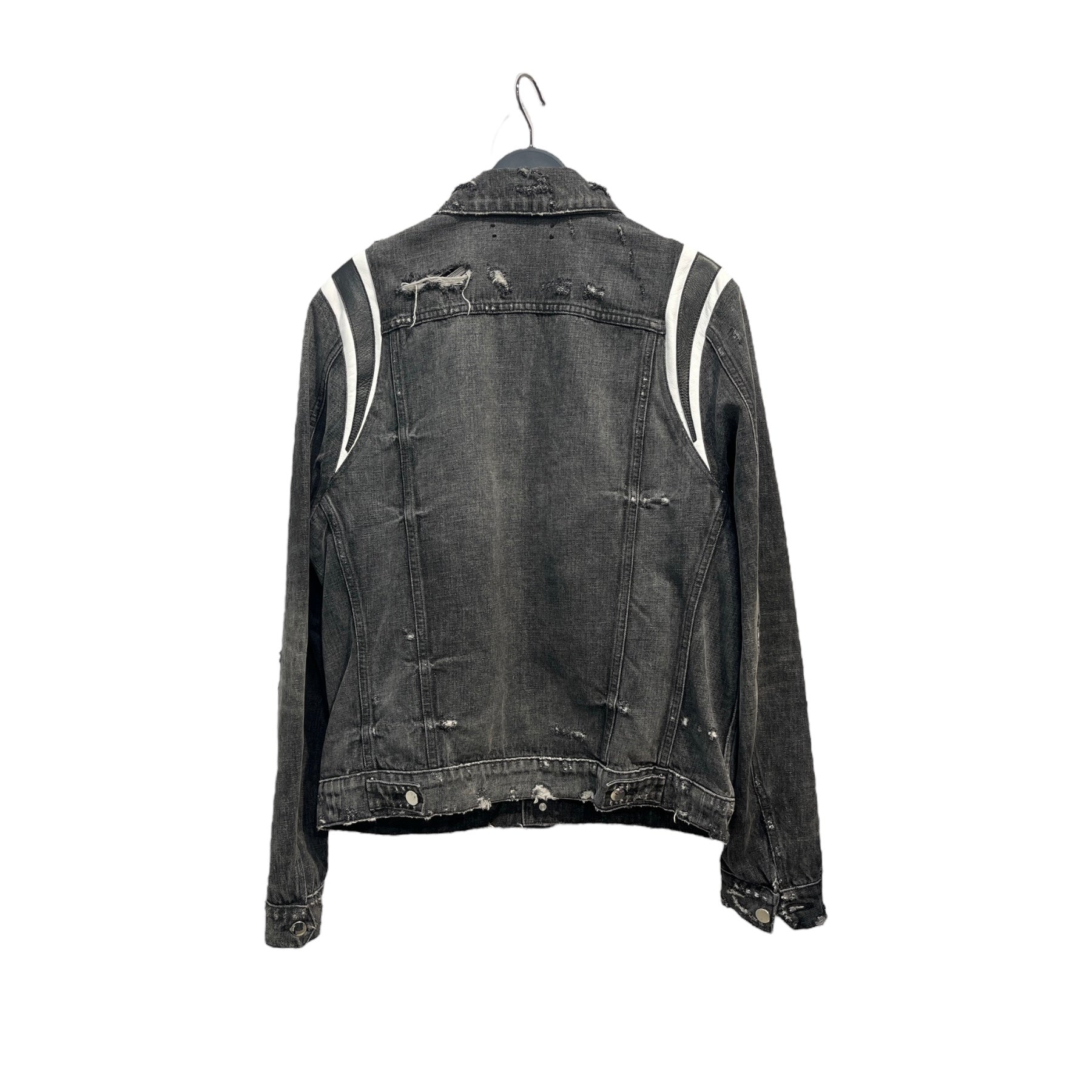 AMIRI/Denim Jkt/XL/Denim/GRY/DENIM VARSITY JACKET, 150712 view 2