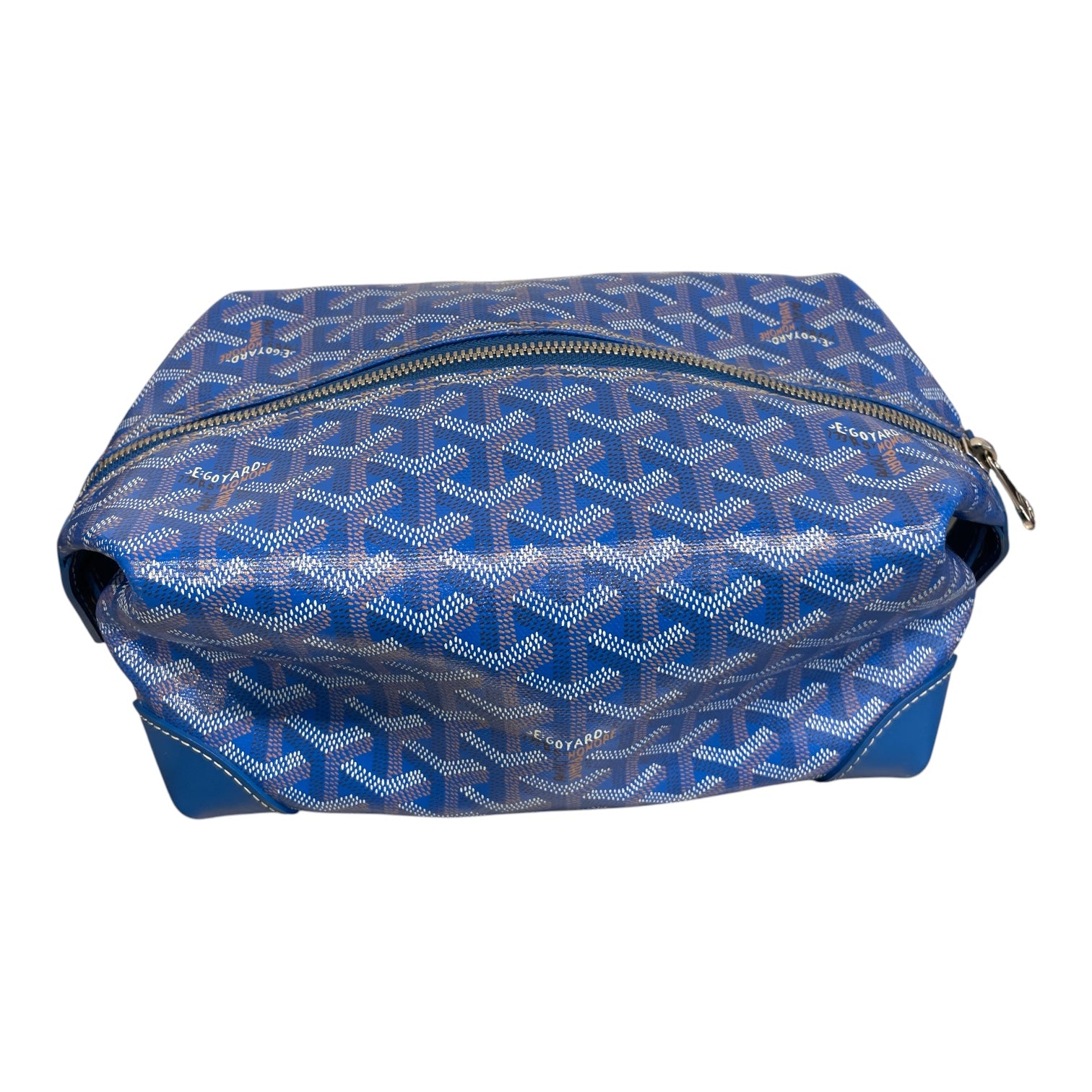 GOYARD/Pouch/All Over Print/Leather/BLU/GOYARDINE BOEING 25 view 2