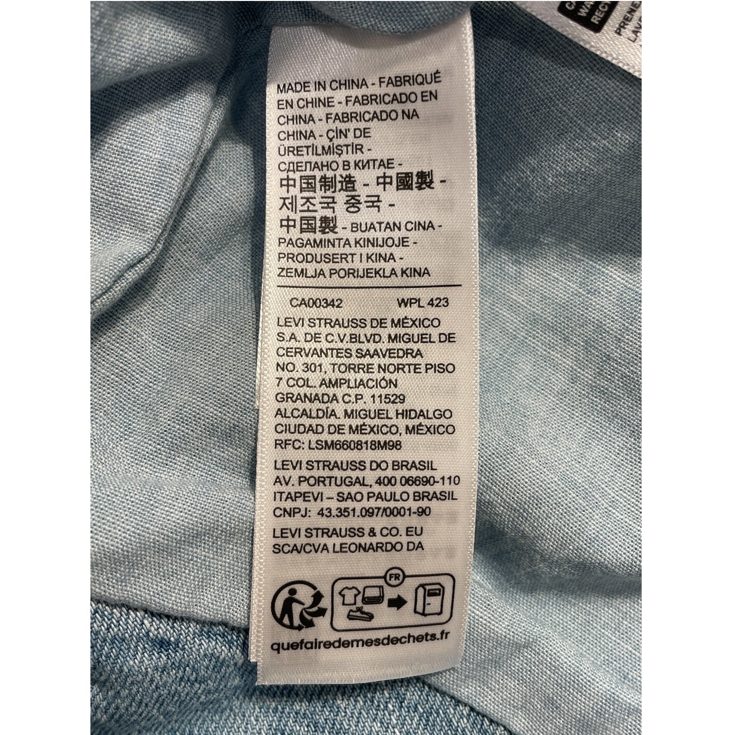 LEVI'S BLUE TAB/Denim Jkt/XL/Cotton/BLU/Japanese Fabric Trucker Jacket view 4