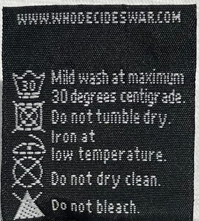 WHO DECIDES WAR/Bootcut Pants/32/Denim/MLT/All Over Print/MRDR BRVDO view 5