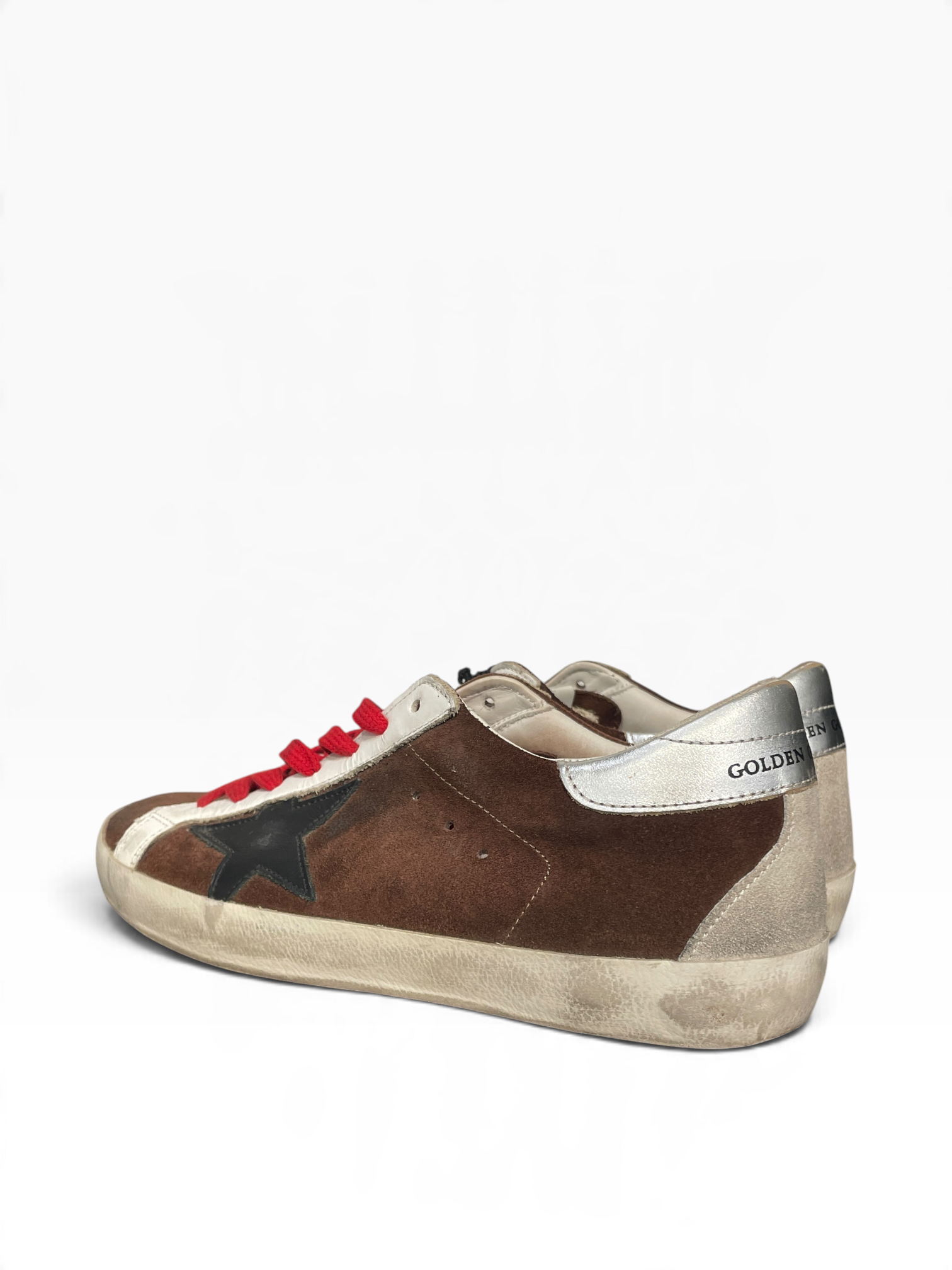 GOLDEN GOOSE/Low-Sneakers/EU 40/Suede/BRW/SUPER STAR view 3