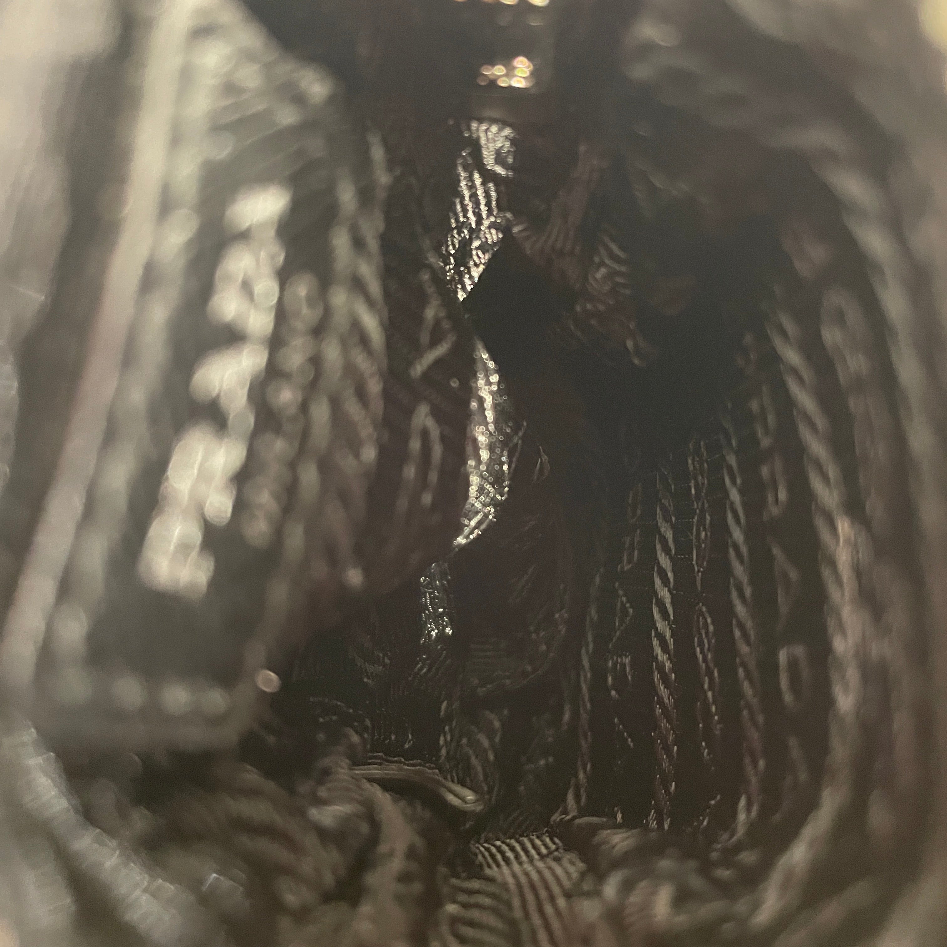 PRADA/Pouch/Nylon/BLK/keyring bag charm view 3