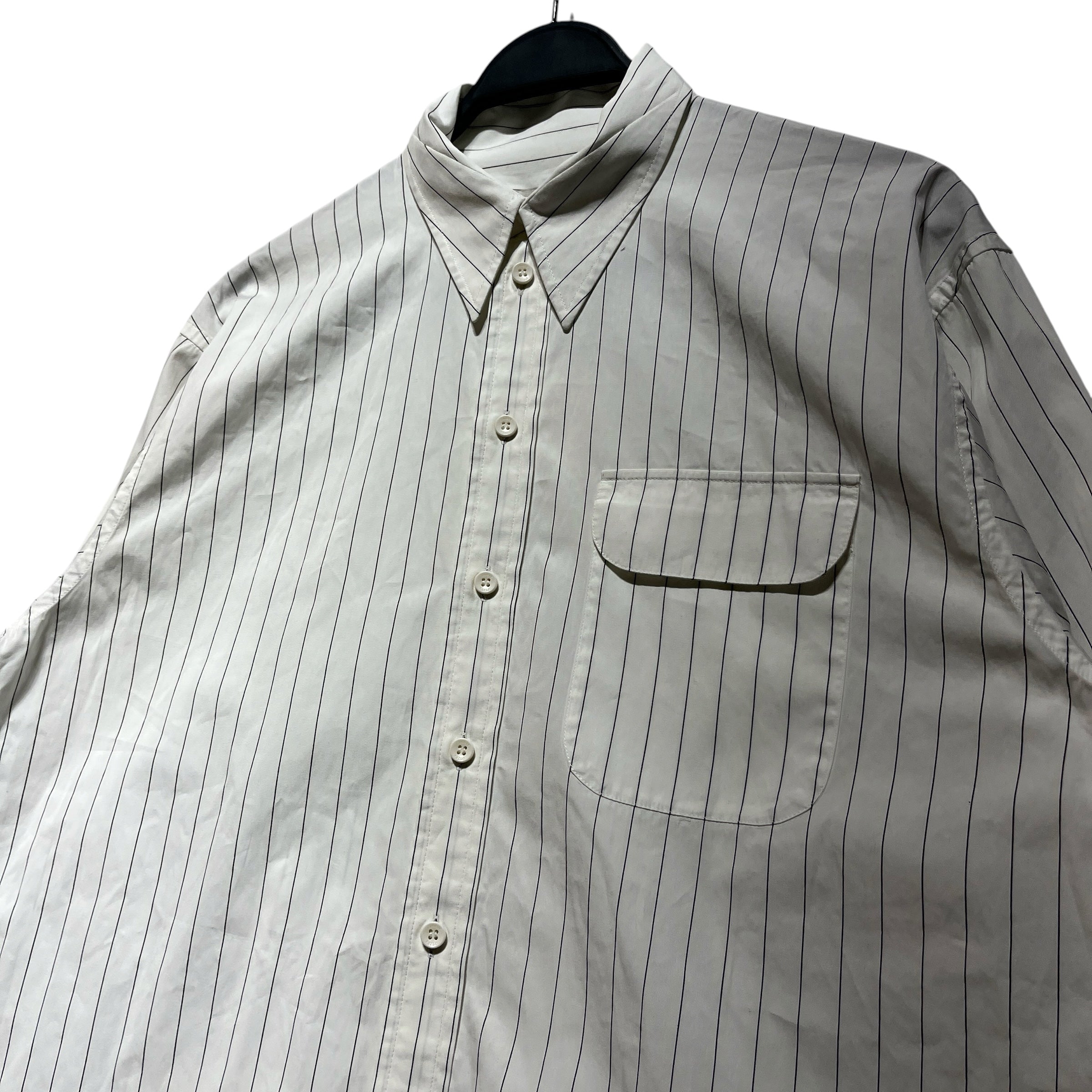 Phoebe Philo/LS Shirt/38/Cotton/WHT/Stripe/ view 2