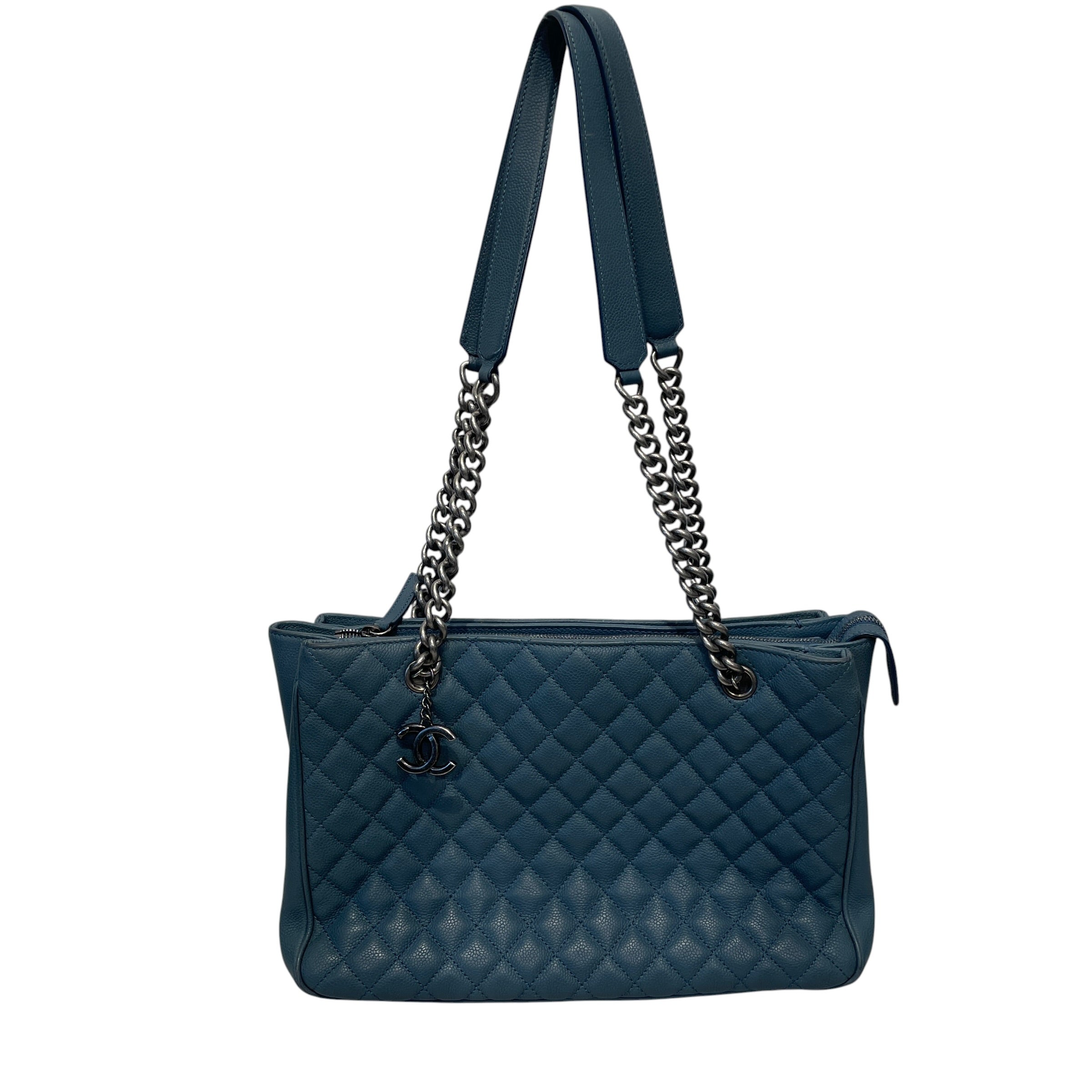 CHANEL/Bag/Leather/BLU/QUILTED ROCK IN ROME view 1