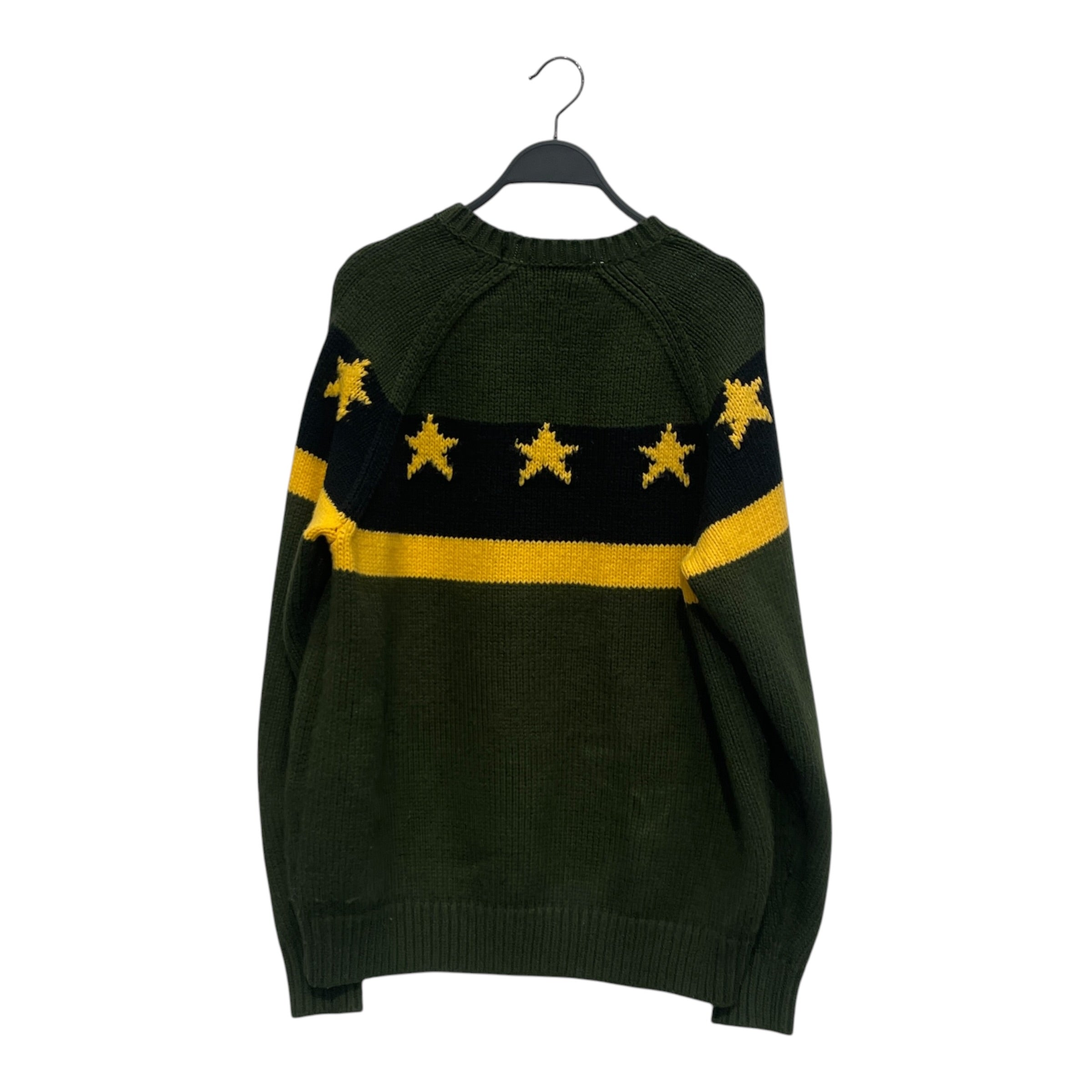 Supreme/Sweater/M/Graphic/Polyester/GRN/STARS ACROSS CHEST view 2
