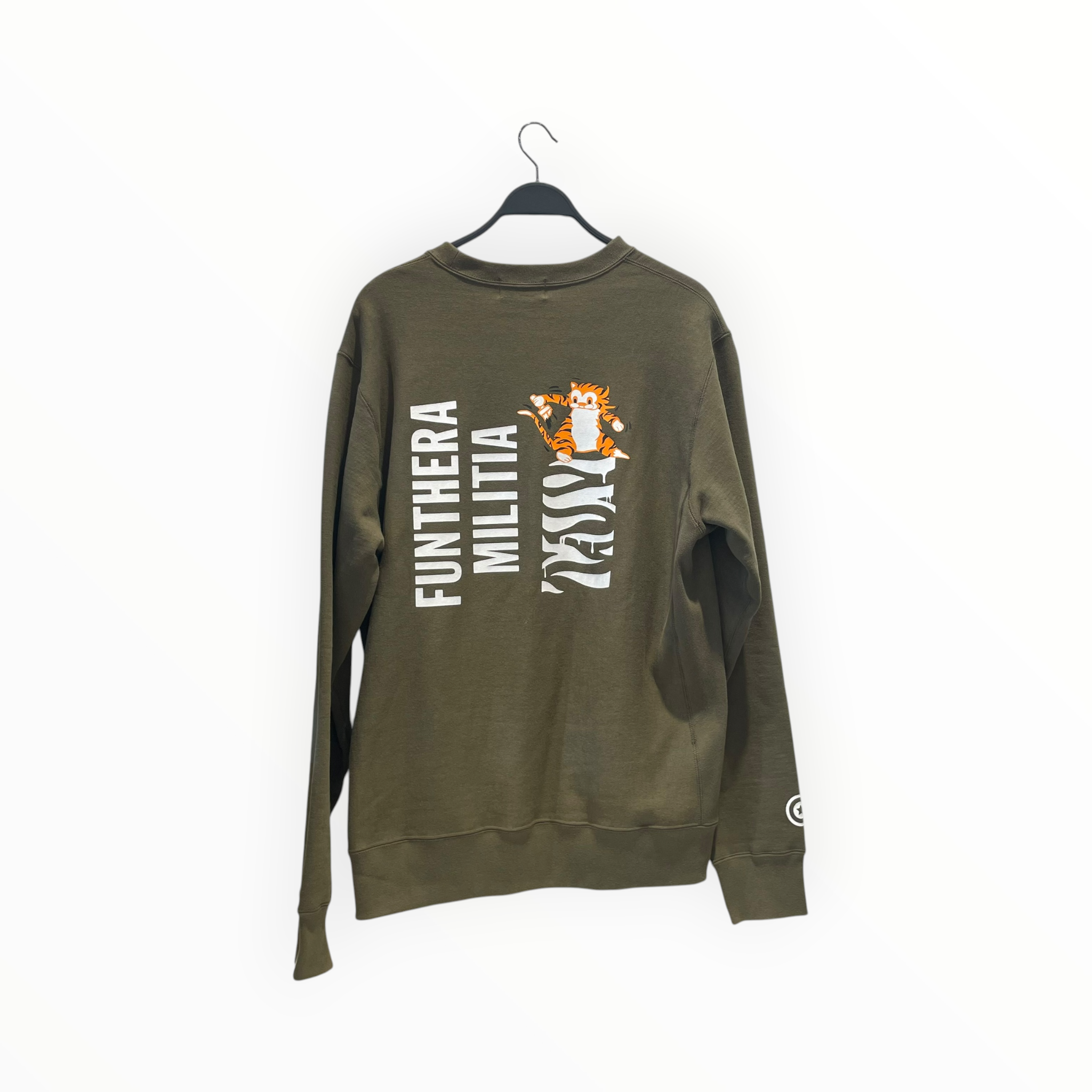 A BATHING APE/Sweatshirt/2X/Graphic/Cotton/GRN/tiger crewneck view 2