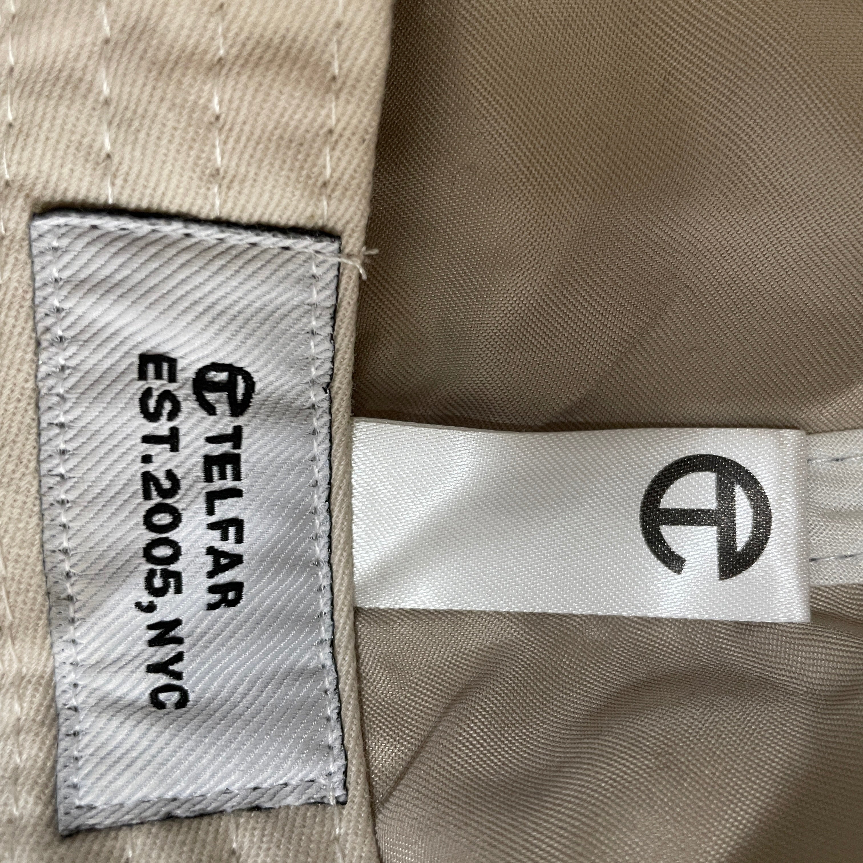 Telfar/Cap/OS/Leather/SLV/TELFAR EMBOSSED HAT view 3