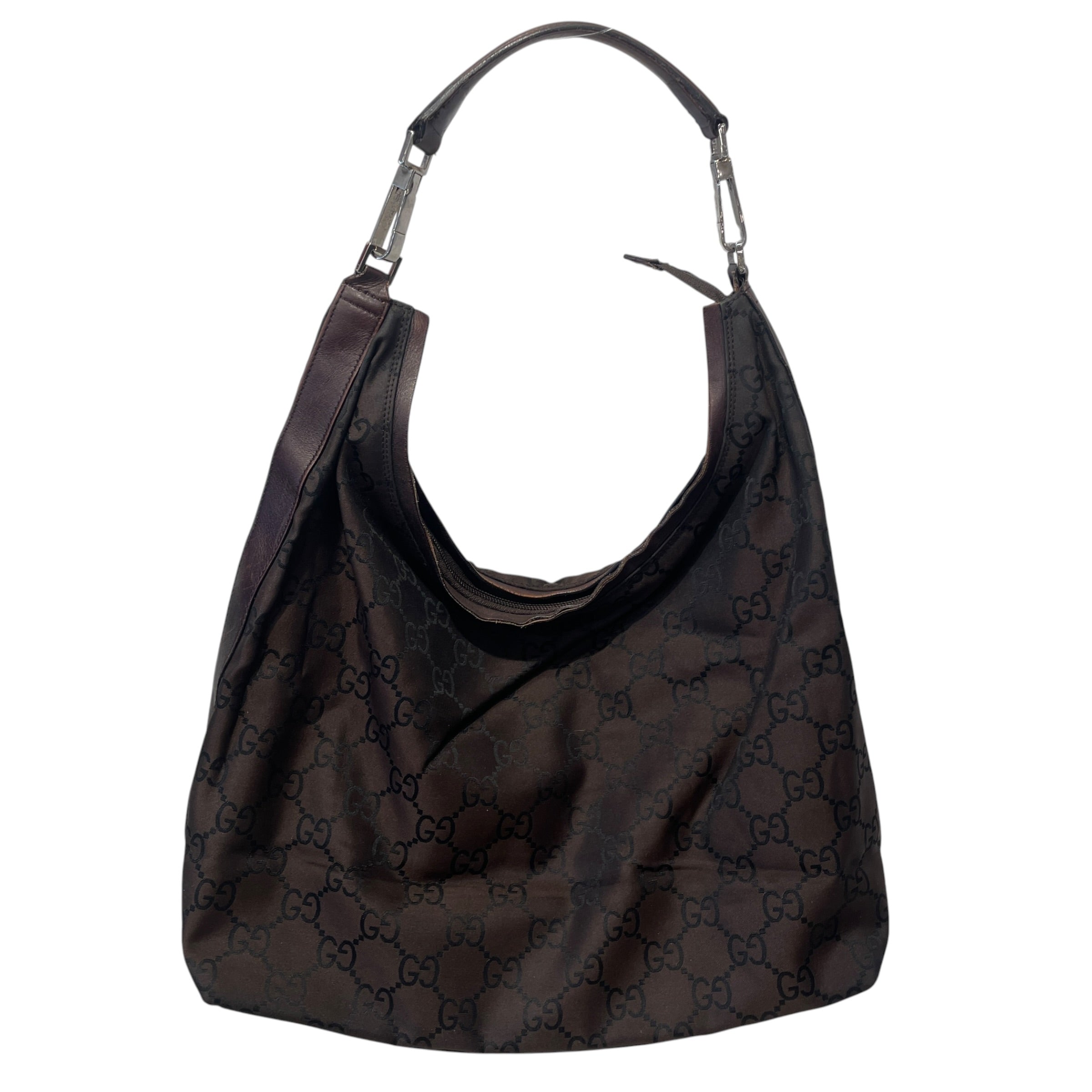 GUCCI/Bag/Monogram/Nylon/BRW/GG HOBO XL view 1