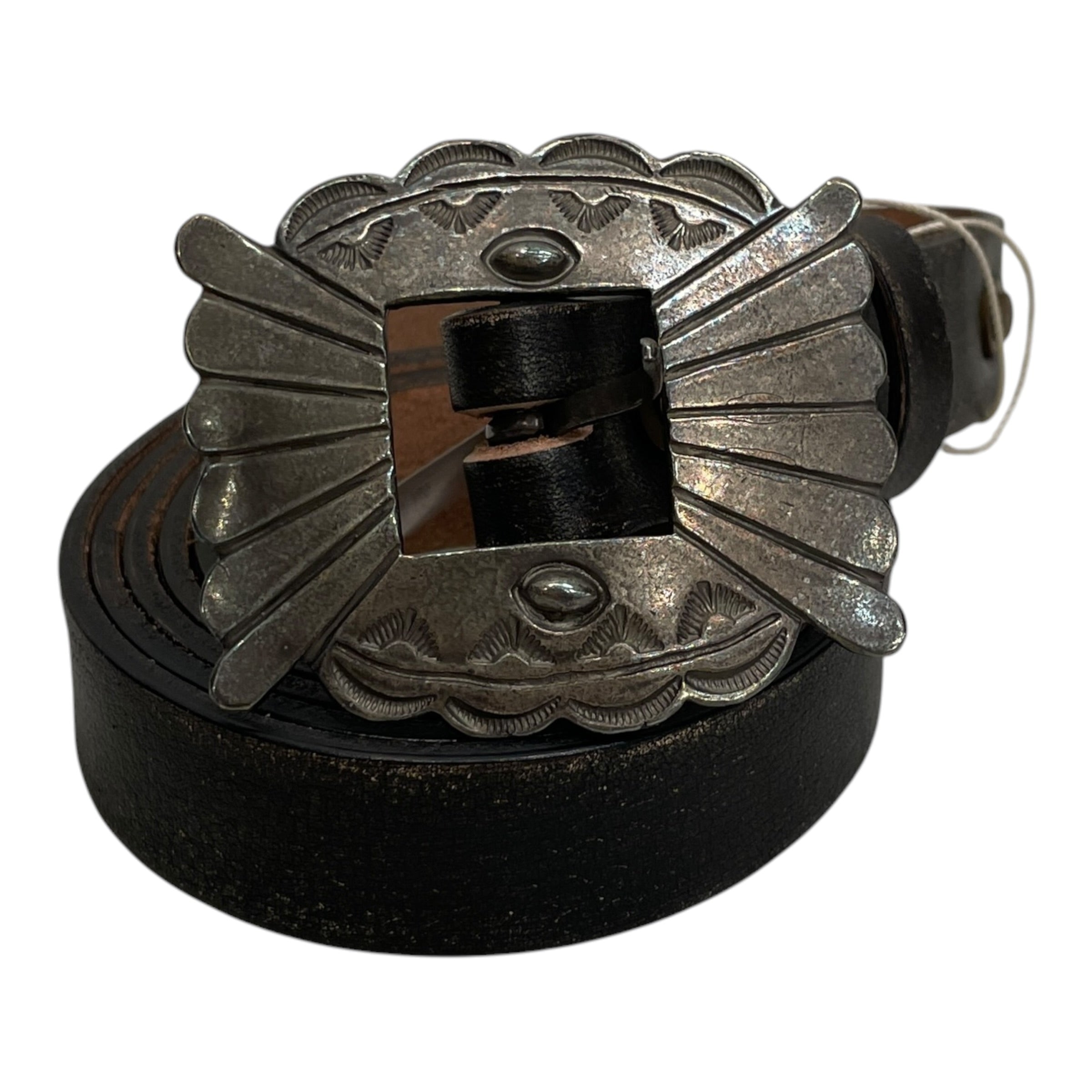 KAPITAL/Belt/Leather/BRW/M's/PUEBLO BUCKLE BELT view 1