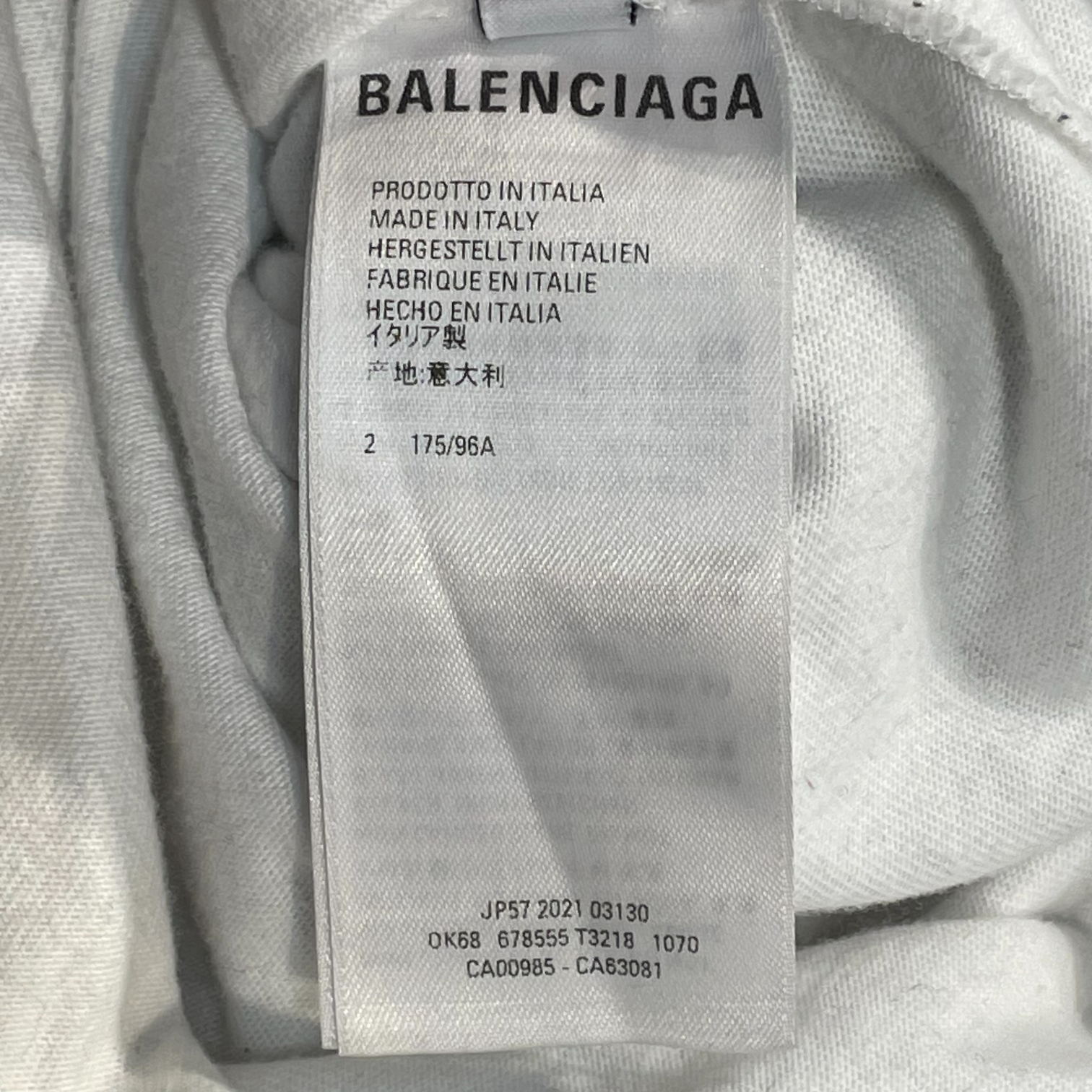 BALENCIAGA/Sweater/2/Wool/BLK/LAYERED V-NECK view 4