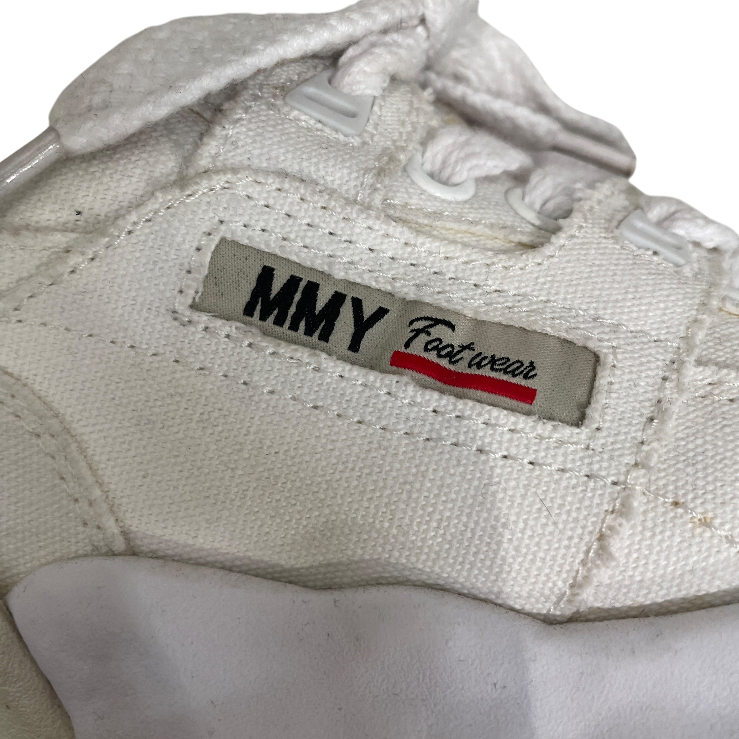 MIHARA YASUHIRO/Low-Sneakers/EU 42/Cotton/WHT/PARKER CANVAS view 4