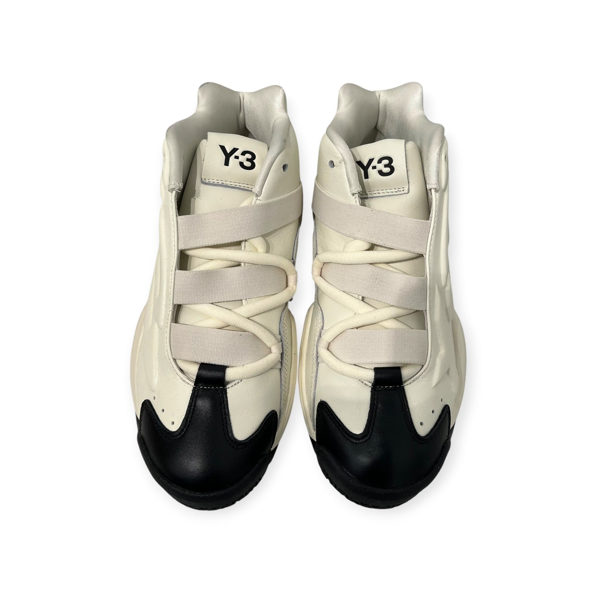 Y-3/Hi-Sneakers/US 7/Leather/KH9943 MEGABALL 7 view 3