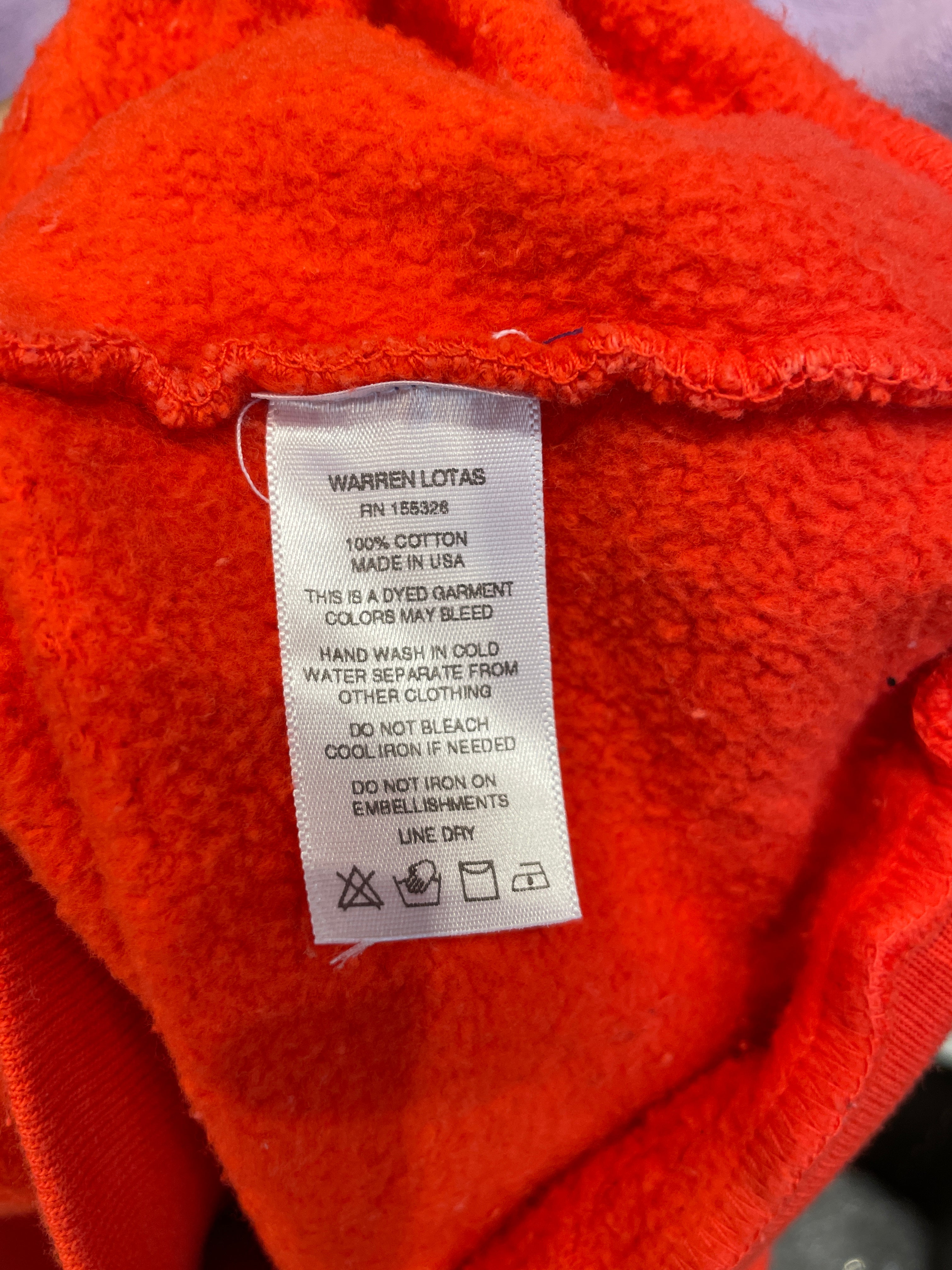 WARREN LOTAS/Hoodie/XL/Graphic/Cotton/MLT/The Singer Hoodie view 5