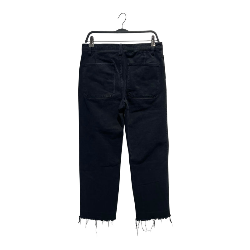 Acne Studios/Straight Pants/46/Cotton/BLK/FN-MN-TROU000010