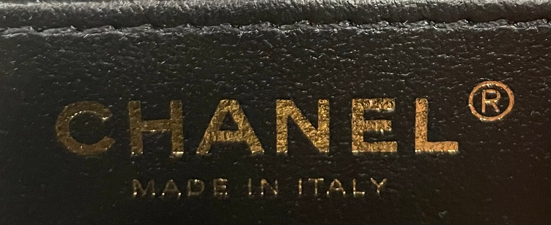 CHANEL/Cross Body Bag/Leather/BLK/C909TPJH view 3