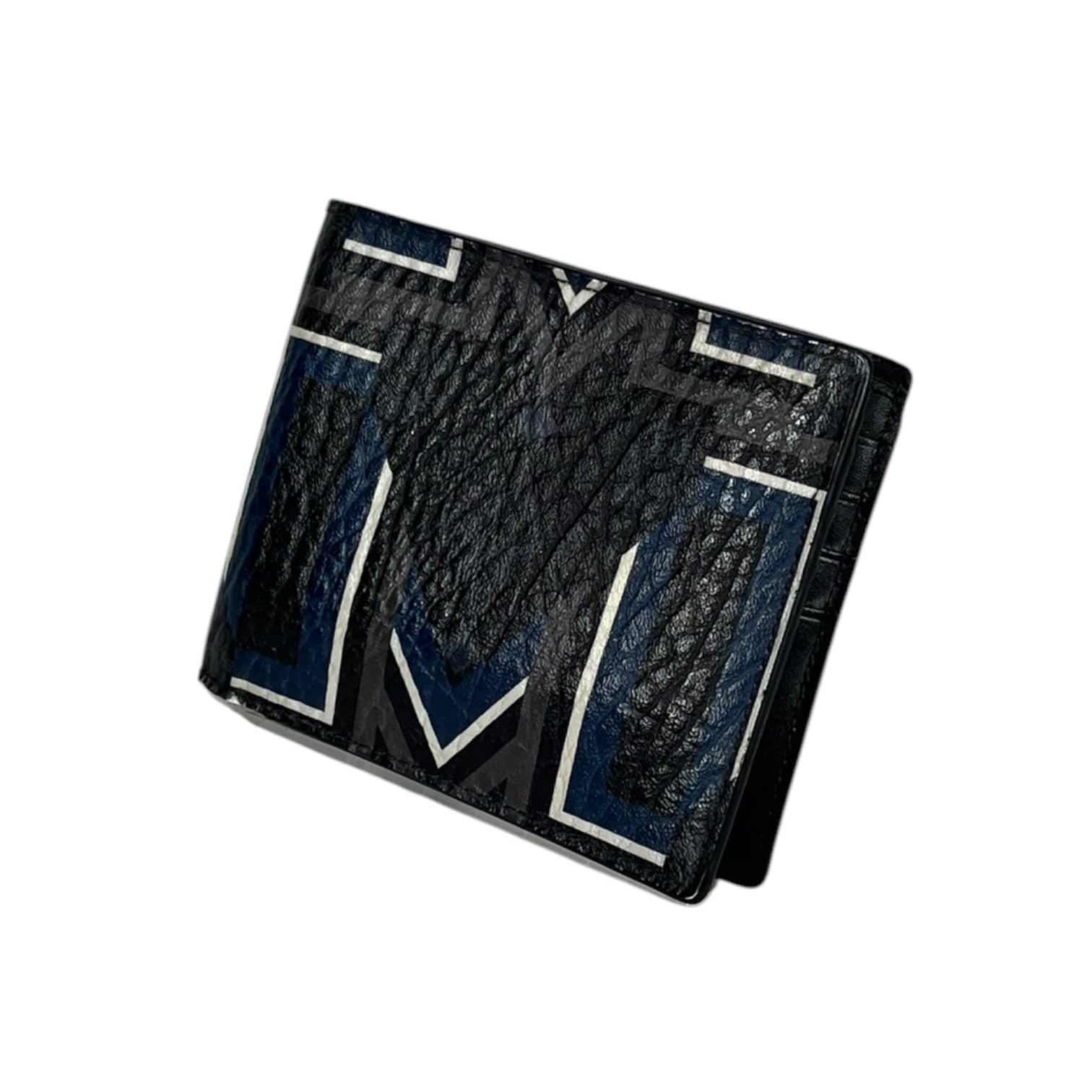 MCM/Bifold Wallet/All Over Print/Leather/BLK/Visetos Gunta view 2