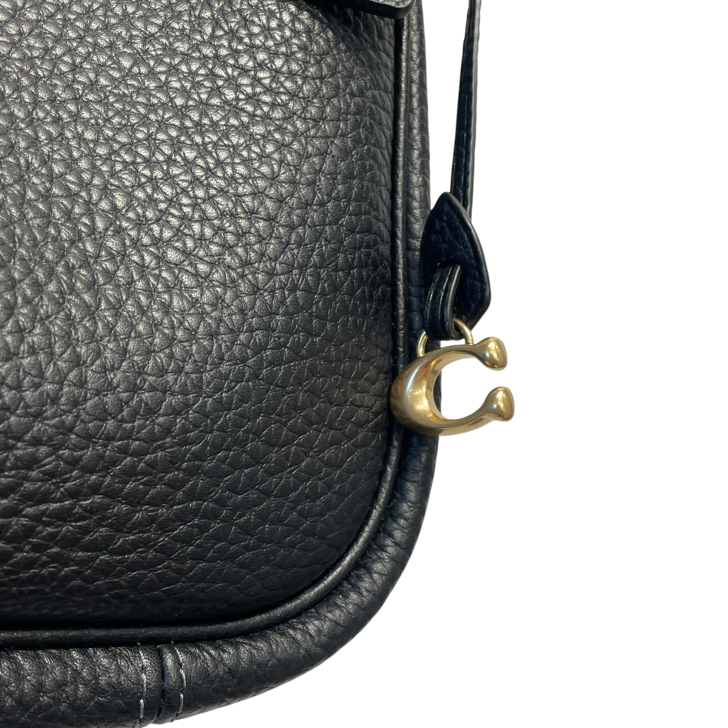COACH/Hand Bag/Leather/BLK/CARY HAND BAG view 3