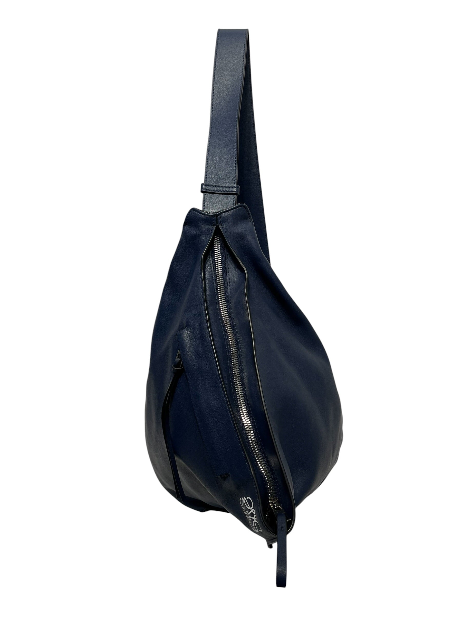LOEWE/Cross Body Bag/All Over Print/Leather/BLU/ view 2