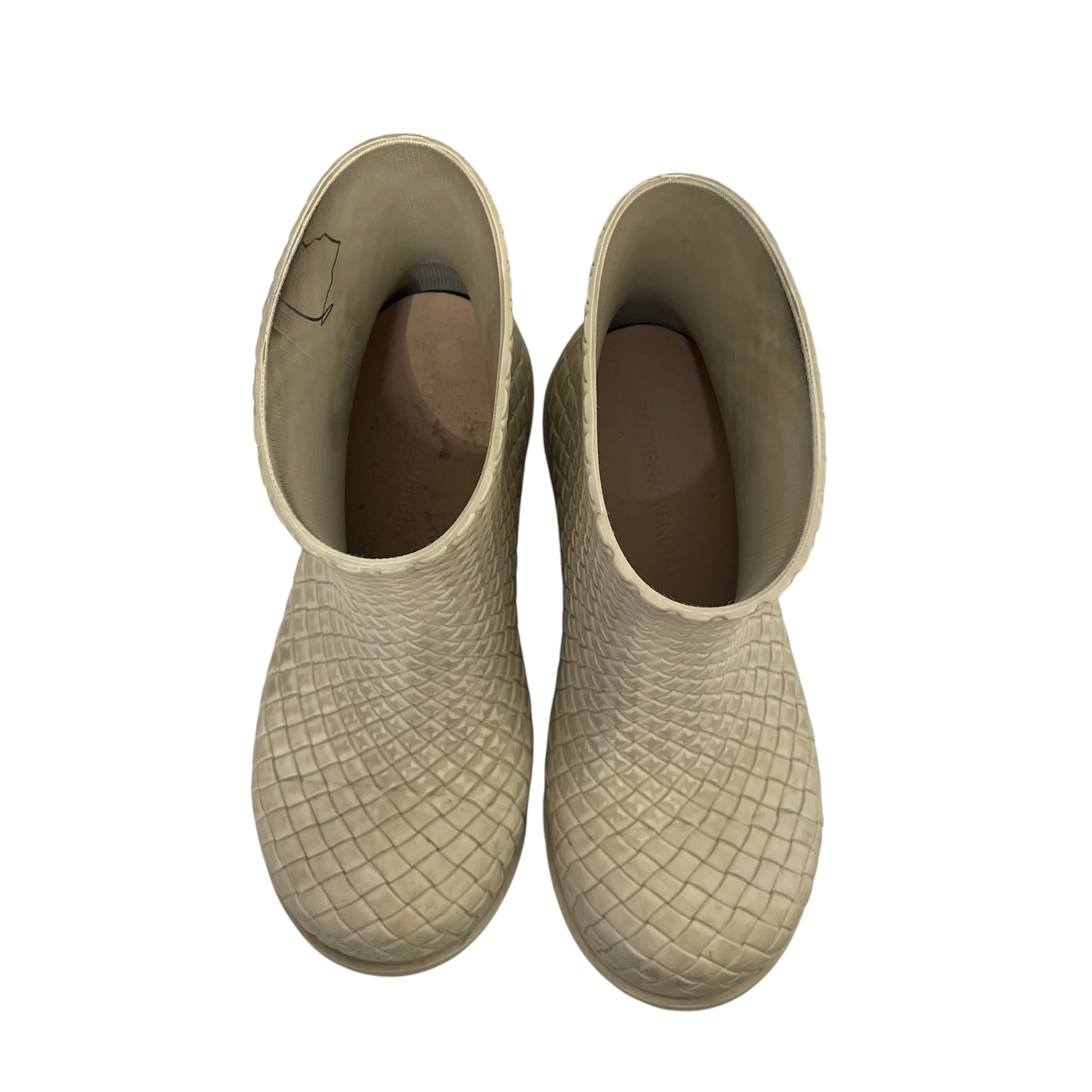 BOTTEGA VENETA/Rain Boots/EU 41/WHT/Fireman Ankle Boot view 5