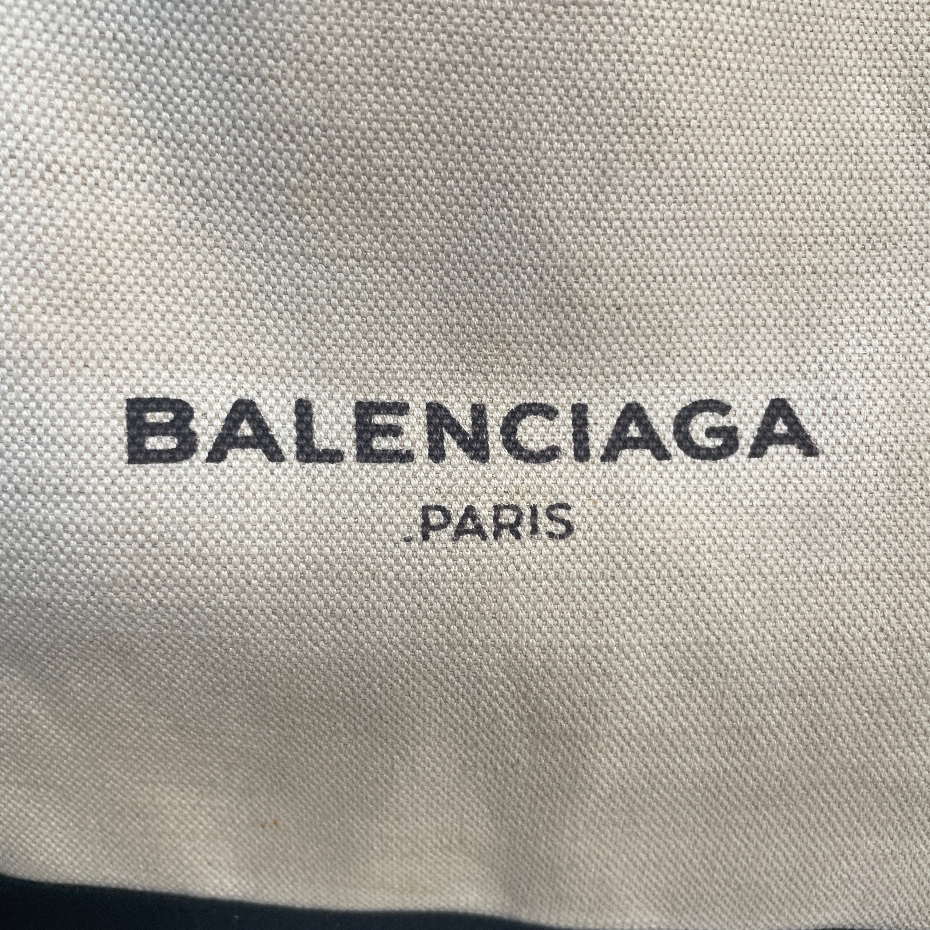 BALENCIAGA/Tote Bag/Cotton/CRM/Cabas Small Tote view 5