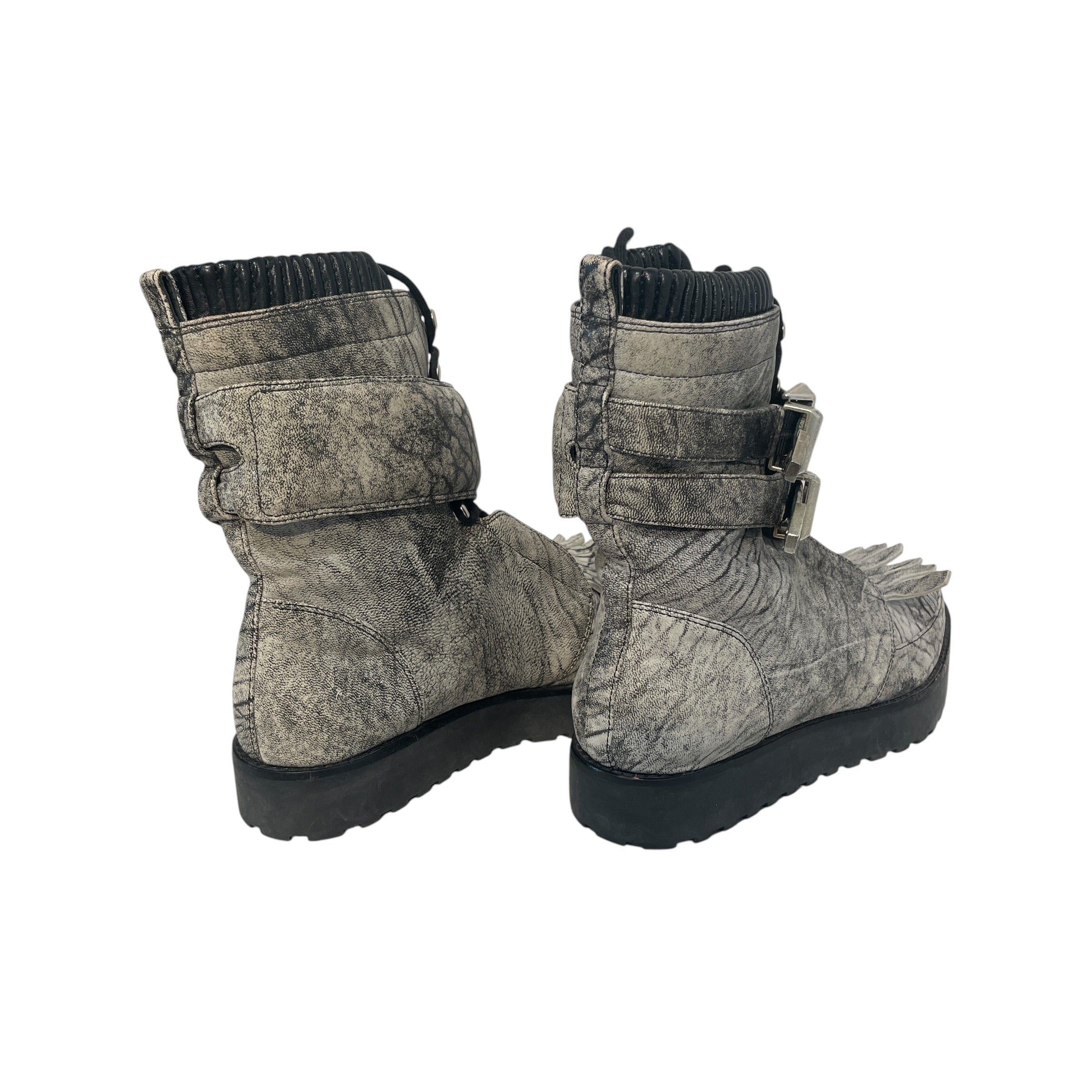 Alexander Wang/Boots/EU 38/Leather/SLV/Frankie Creeper Boots view 5