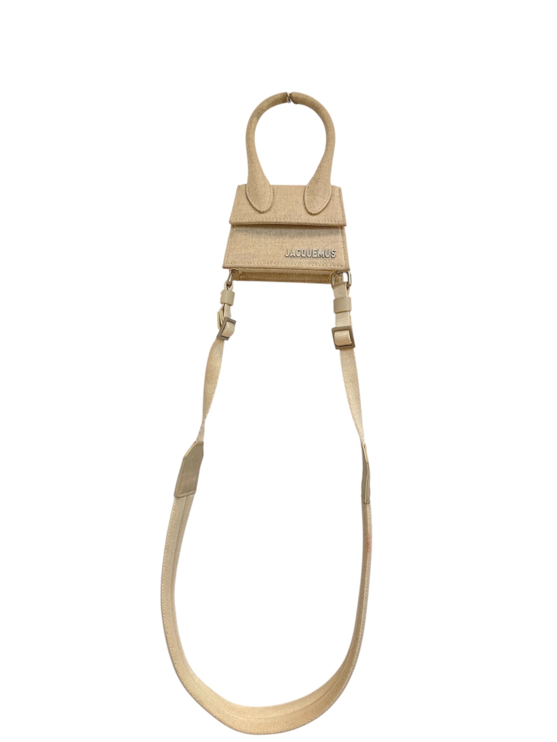 JACQUEMUS/Hand Bag/Cotton/BEG/CROSSBODY BAG view 1