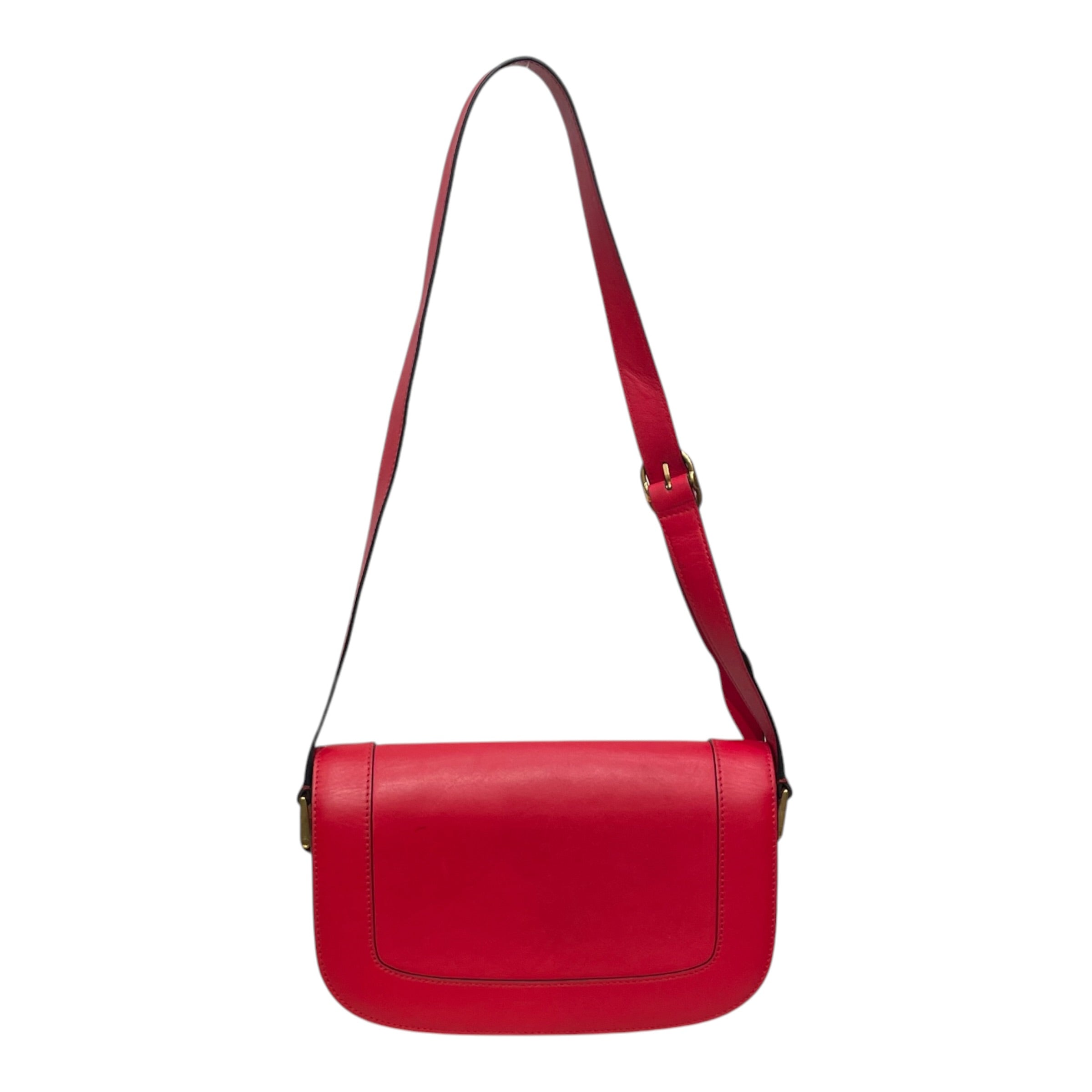 VALENTINO/Bag/Leather/RED/JUMBO GOLD V view 2