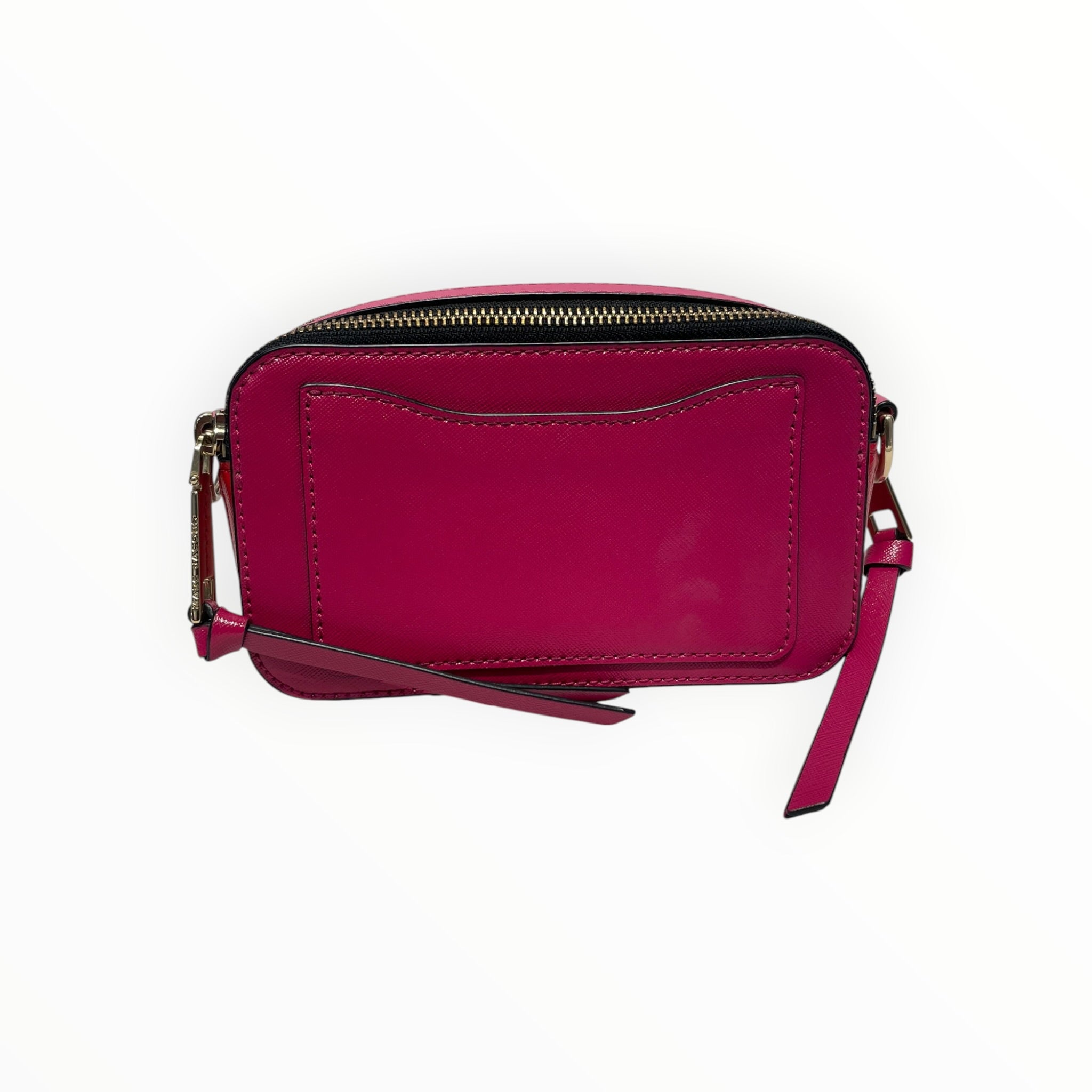 MARC JACOBS/Cross Body Bag/Leather/PNK/pink stripe strap w/ heart loc view 4