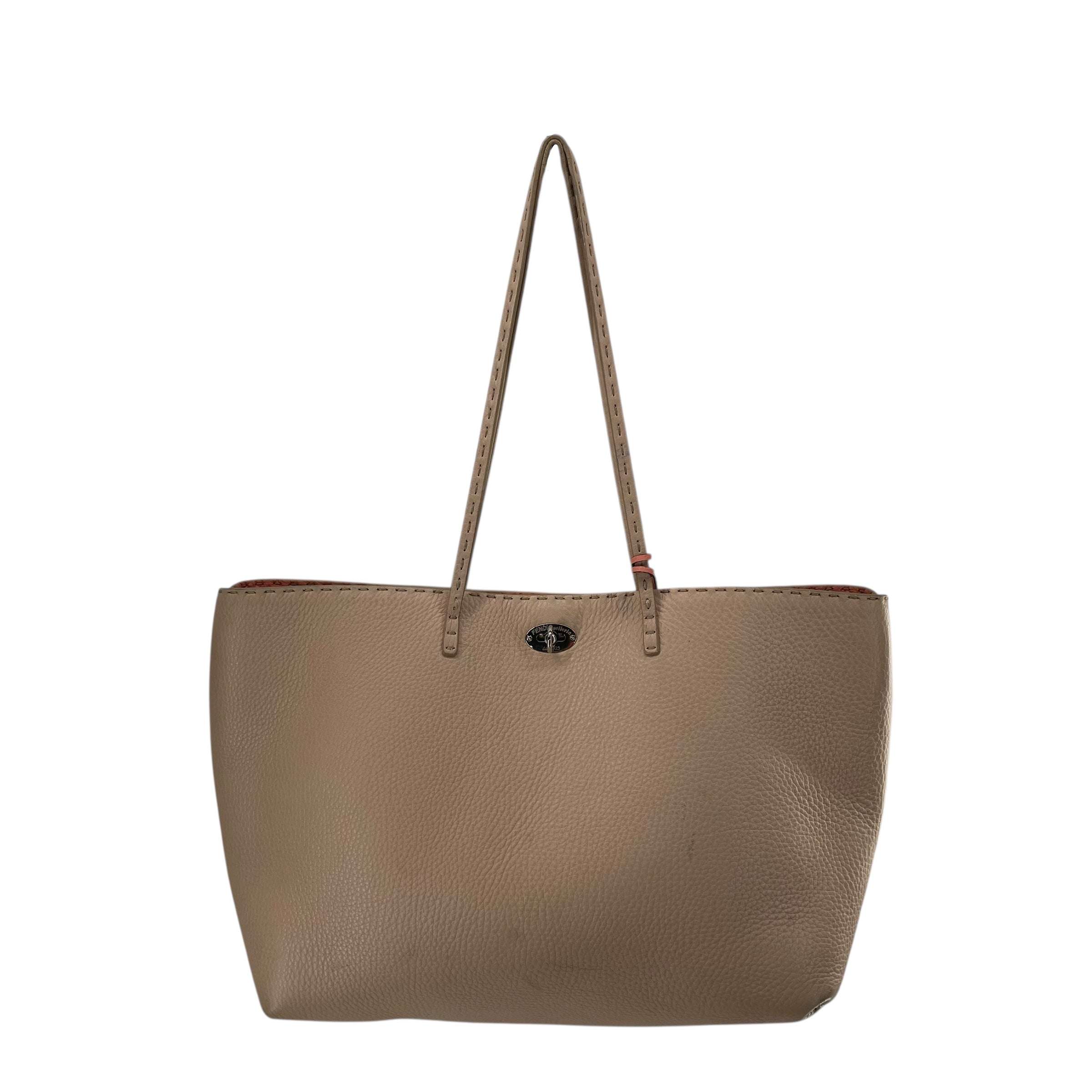 FENDI/Tote Bag/Leather/PNK/PINK INTERIOR SELLERIA view 2