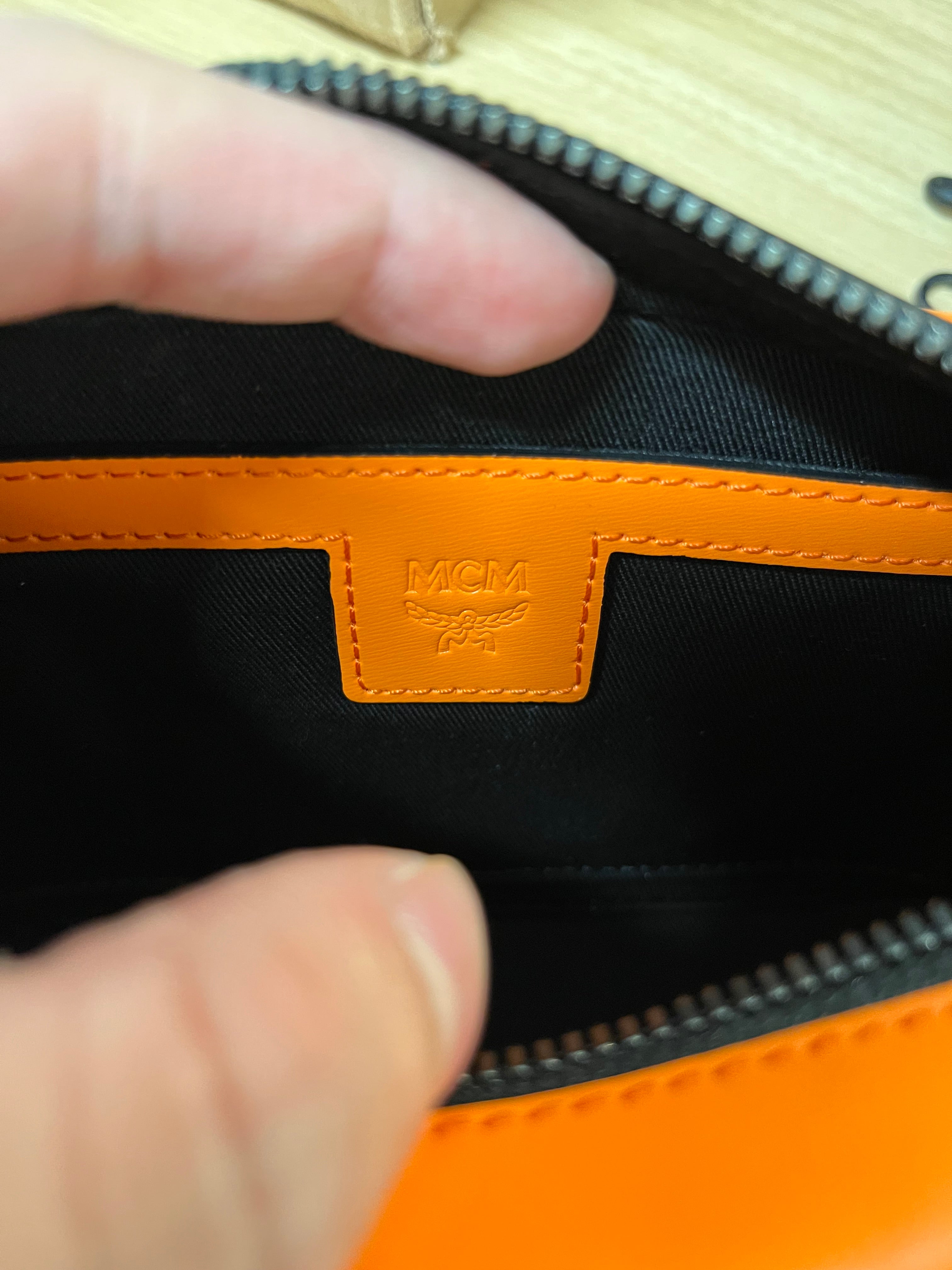 MCM/Bag/S/Leather/ORN/ view 3